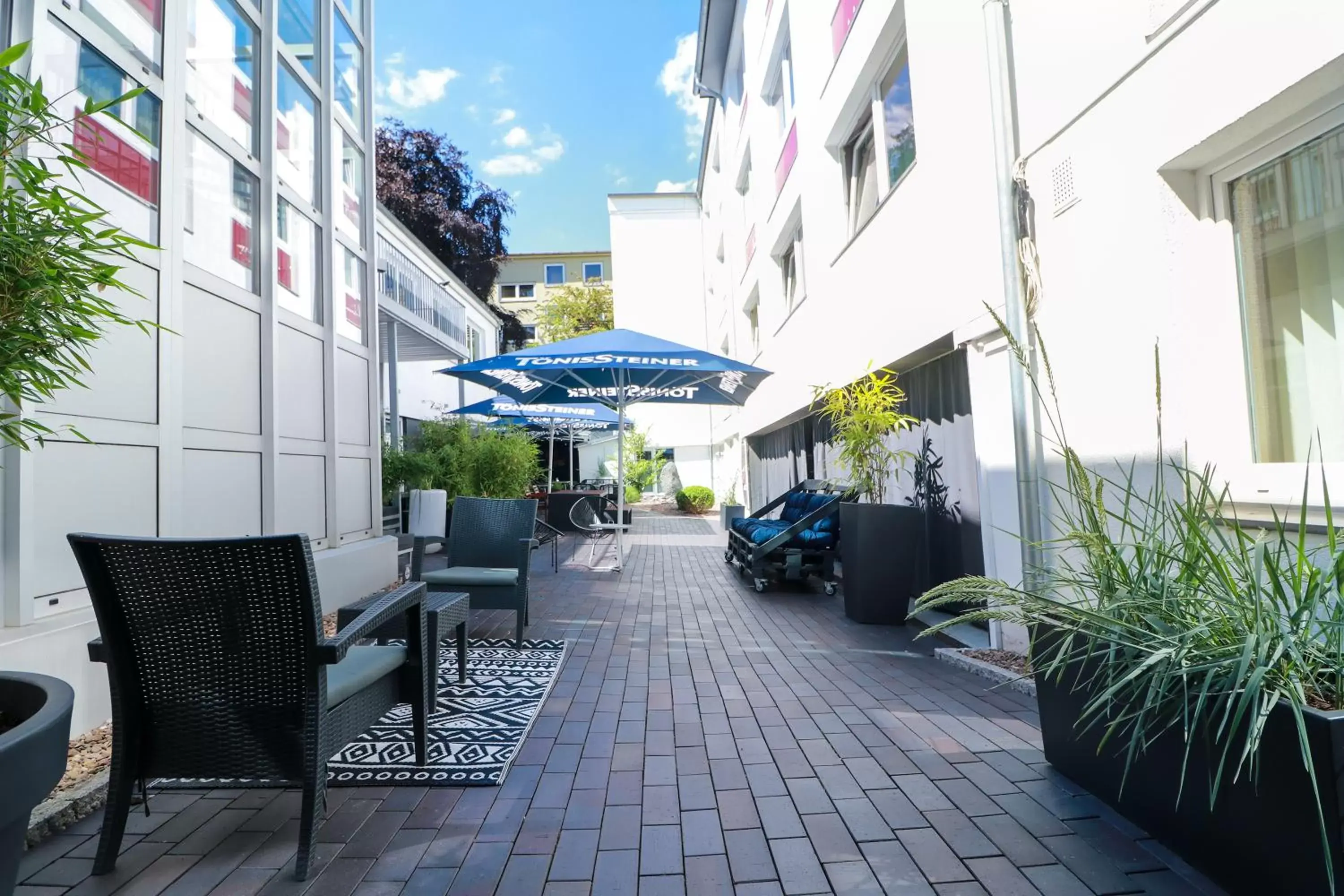 Patio in Hotel Haverkamp