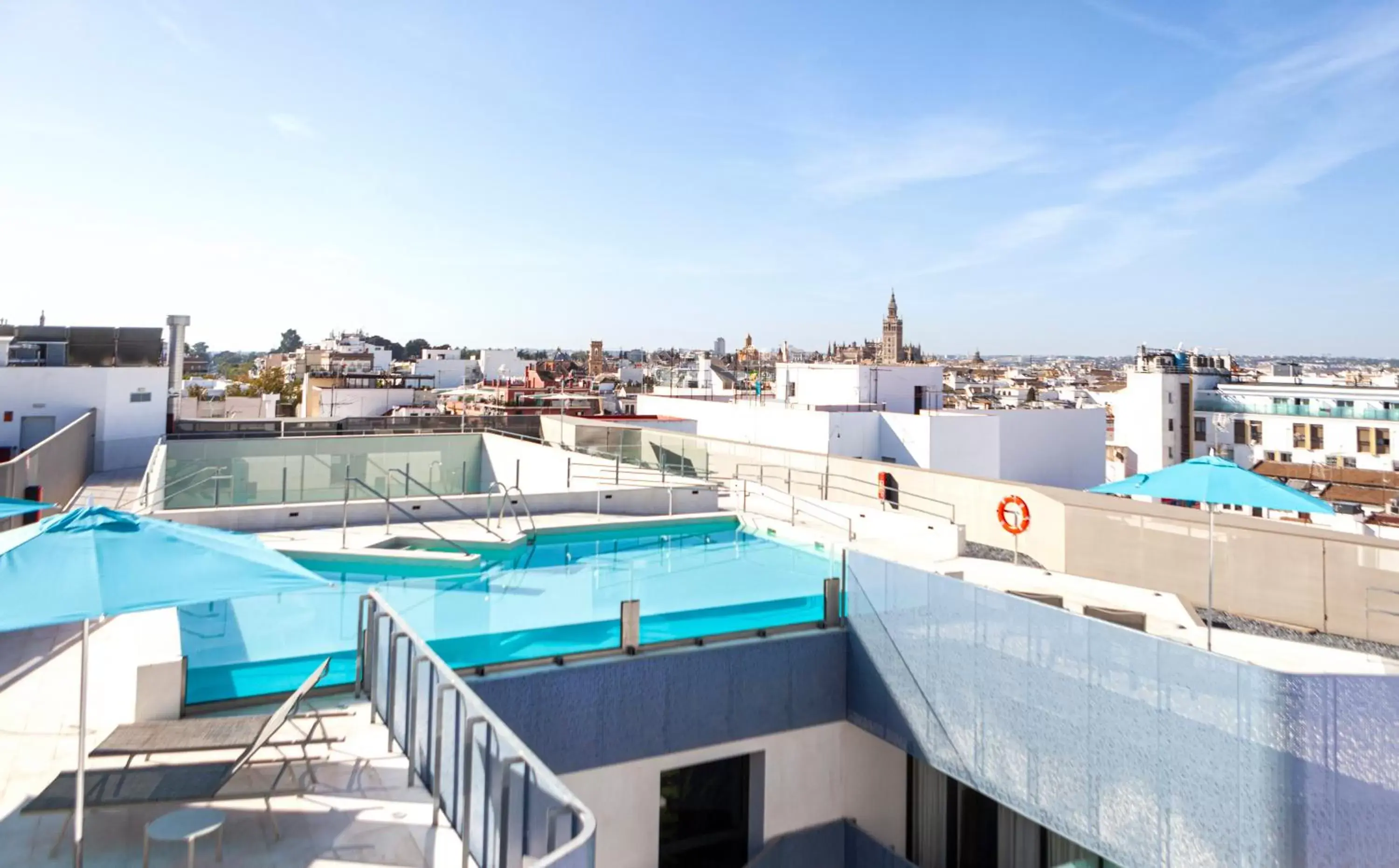City view, Pool View in Hotel Macià Sevilla Kubb