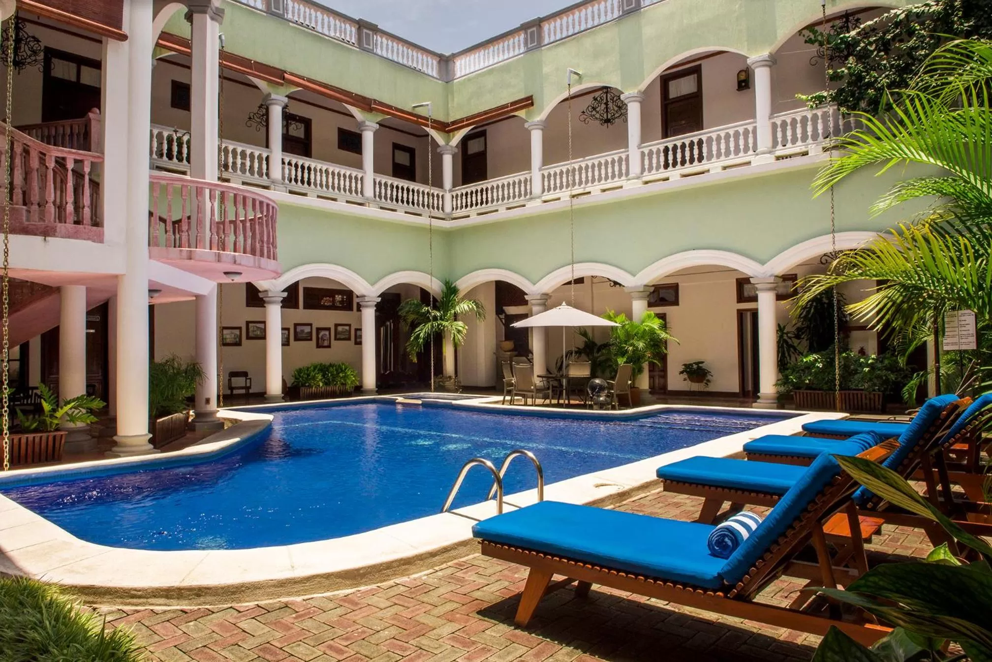 Decorative detail in Hotel Real La Merced