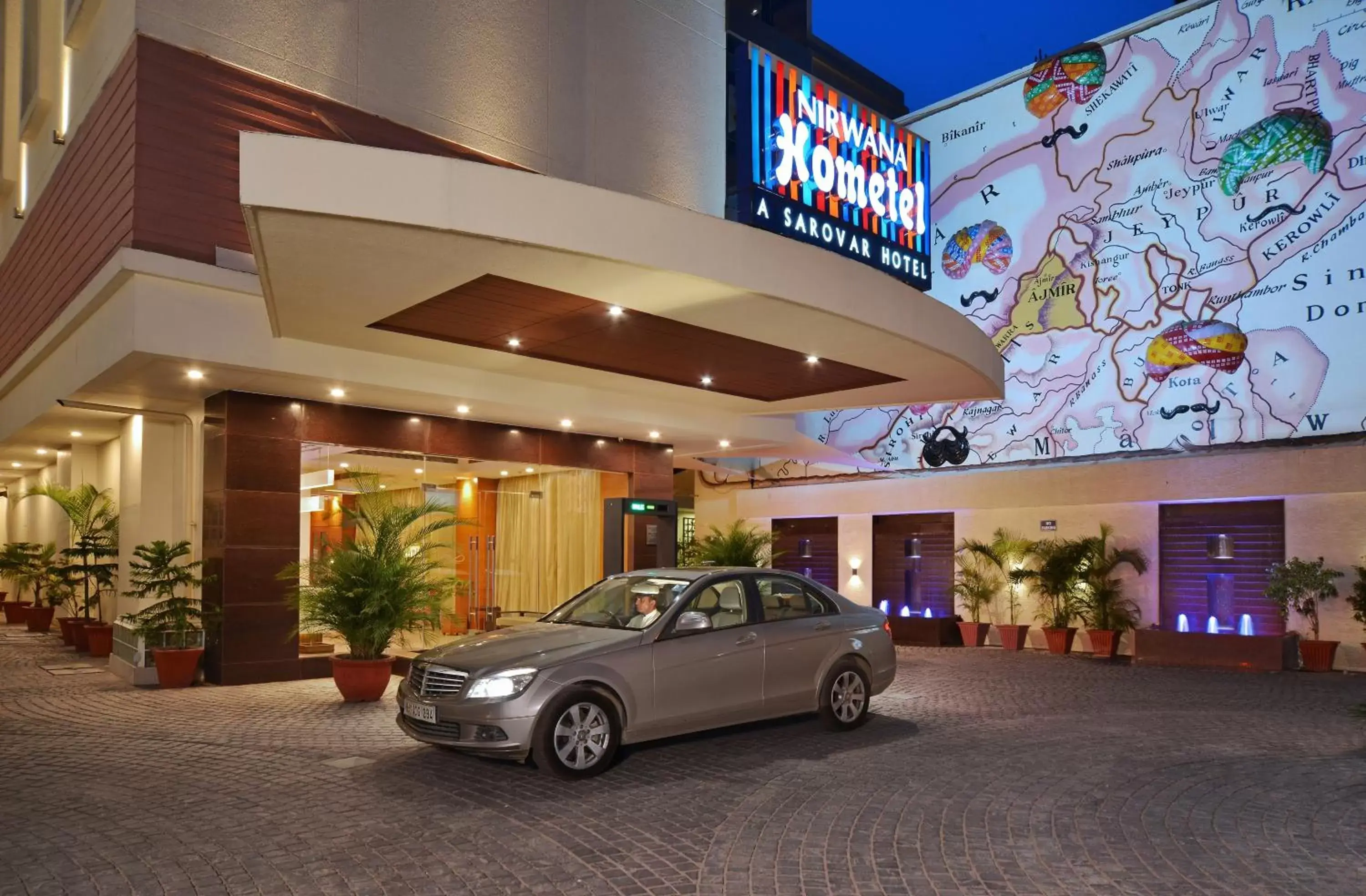 Nearby landmark, Property Building in Nirwana Hometel Jaipur- A Sarovar Hotel