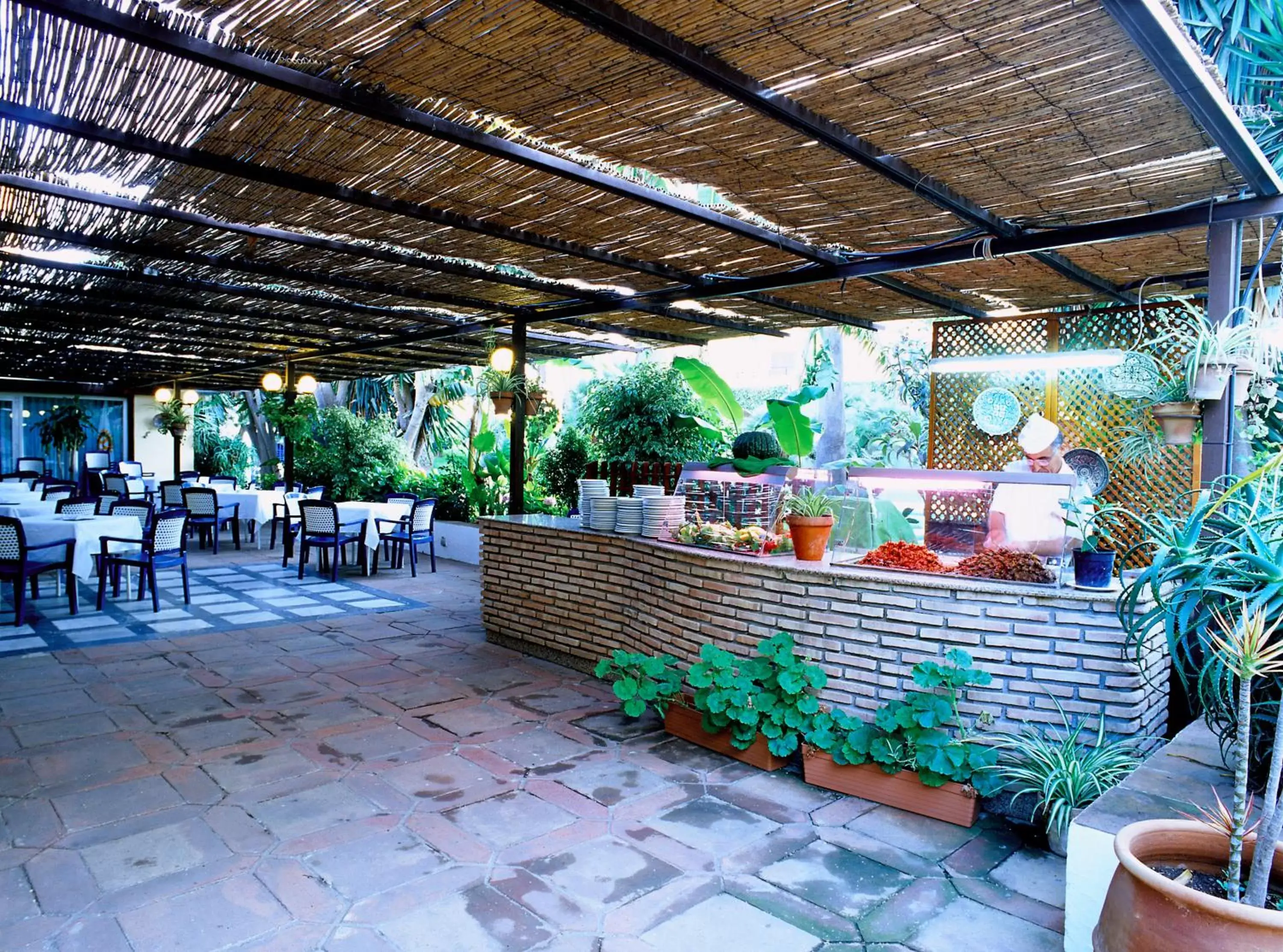 Balcony/Terrace, Restaurant/Places to Eat in Parador de Ceuta