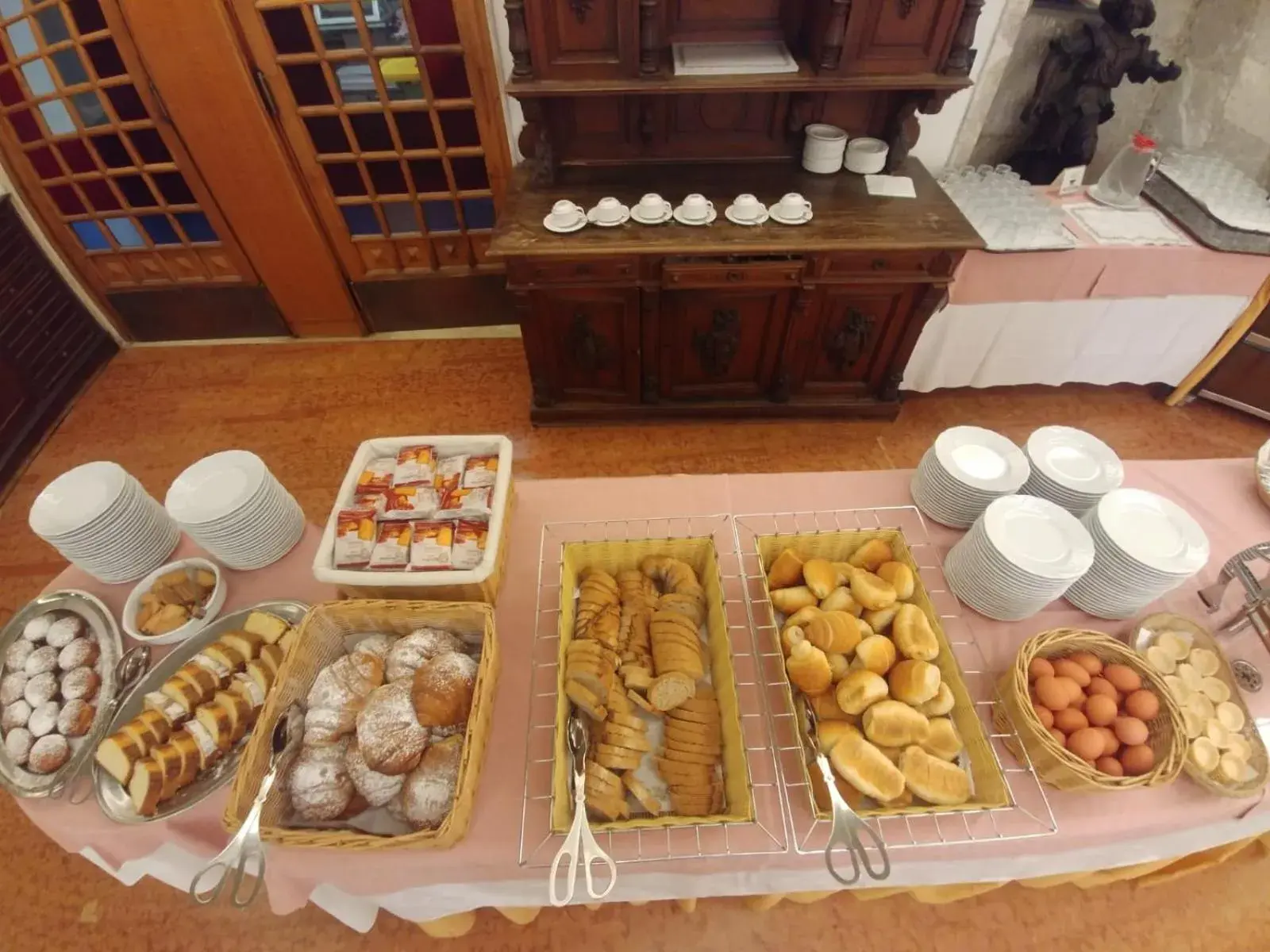 Breakfast in Hotel Vello d'Oro