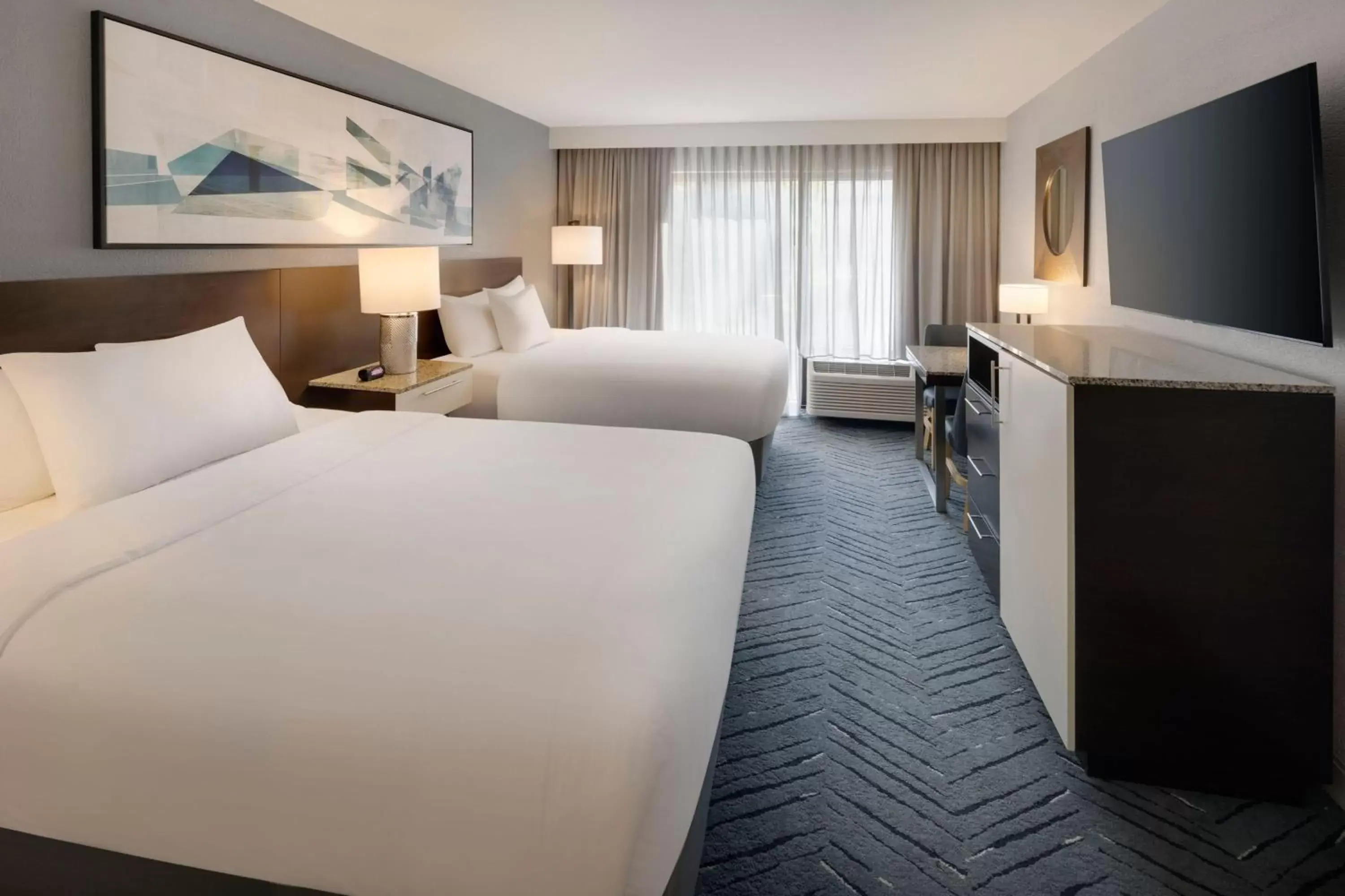 Photo of the whole room, Bed in Delta Hotels by Marriott Orlando Celebration - Newly Renovated!