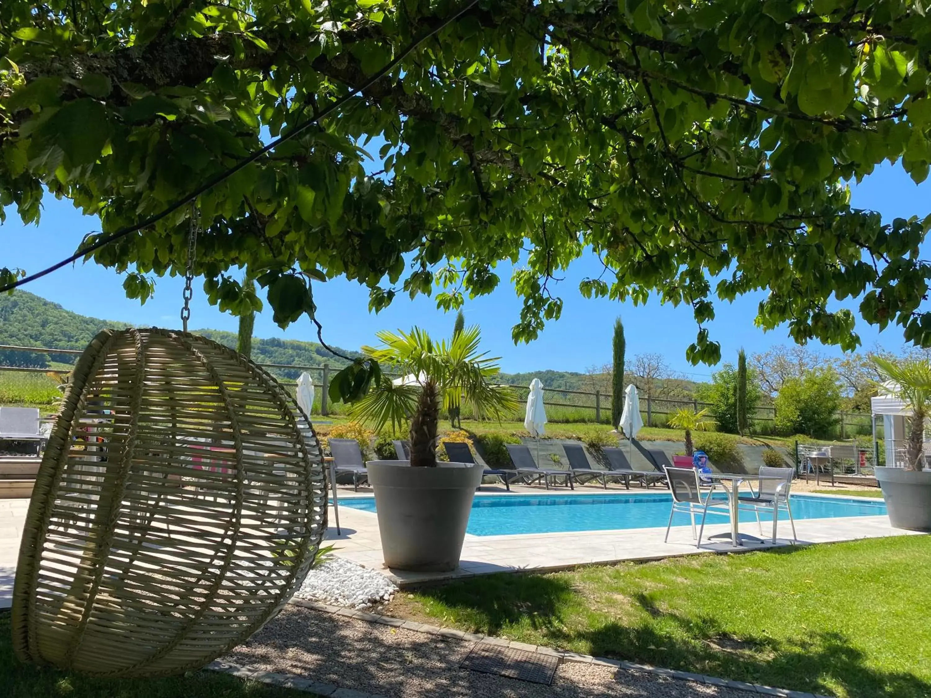 Natural landscape, Swimming Pool in Les Villas du Domaine de Suzel