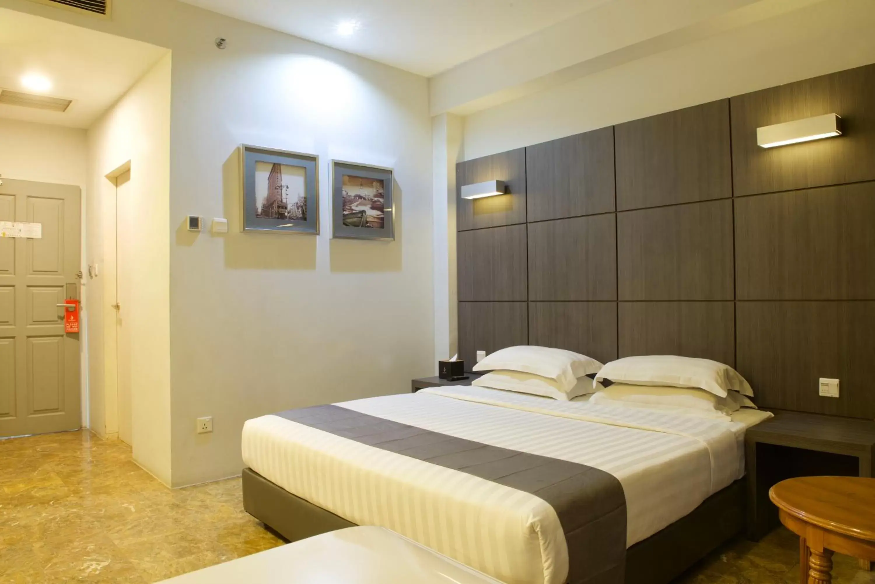 Bed in Dreamtel Jakarta