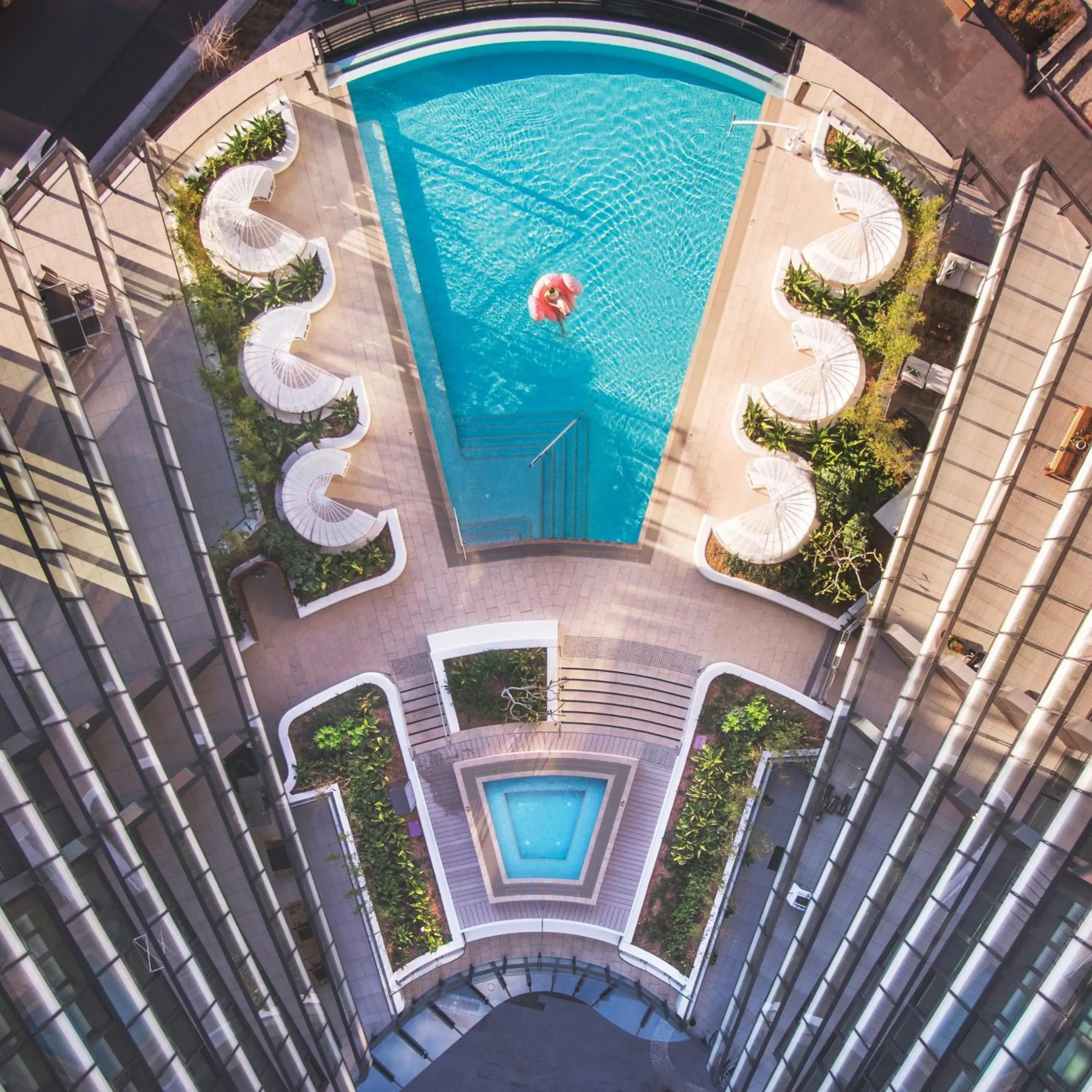 Pool View in SKYE Suites Green Square