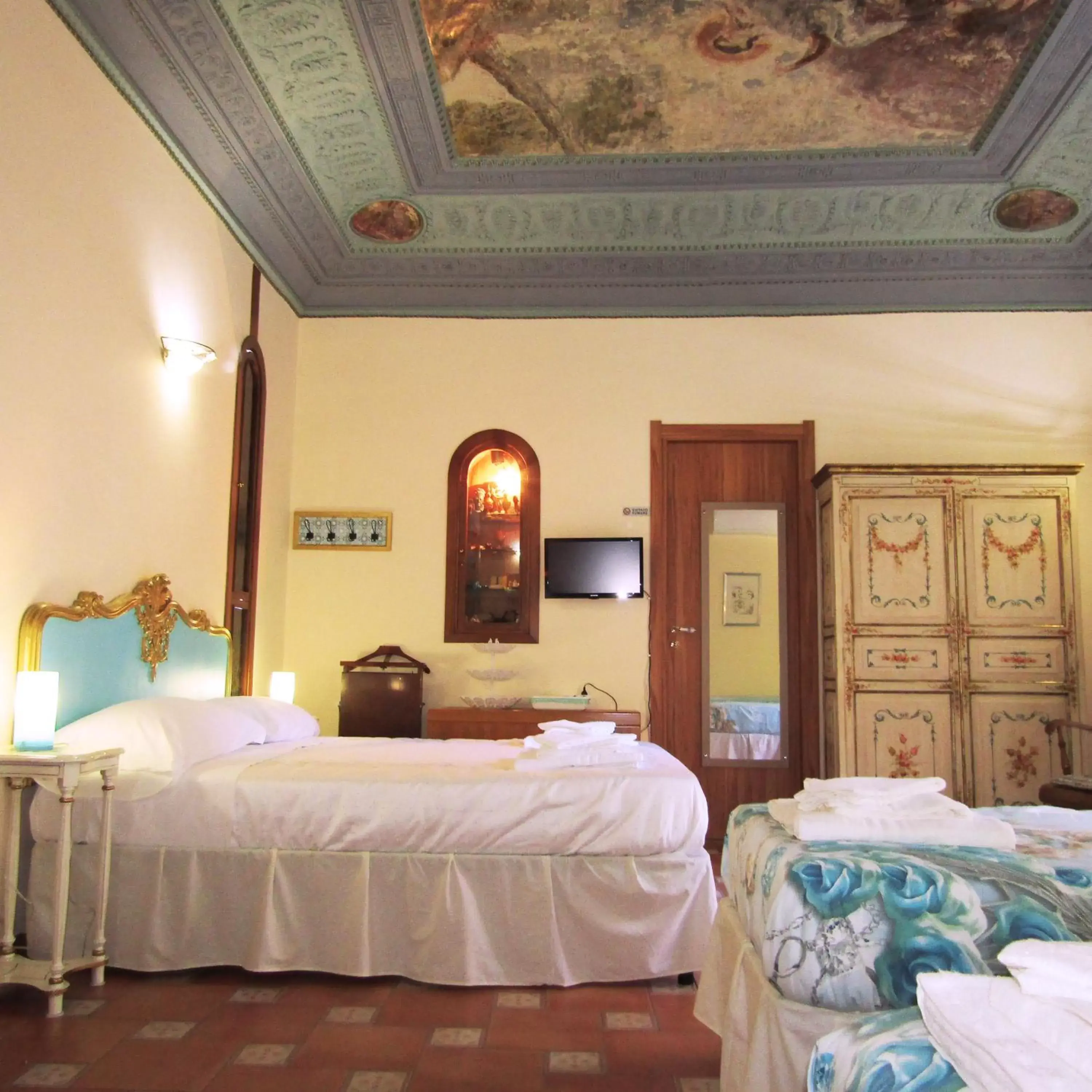 Bed in Vittorio Emanuele Rooms di Prinzi
