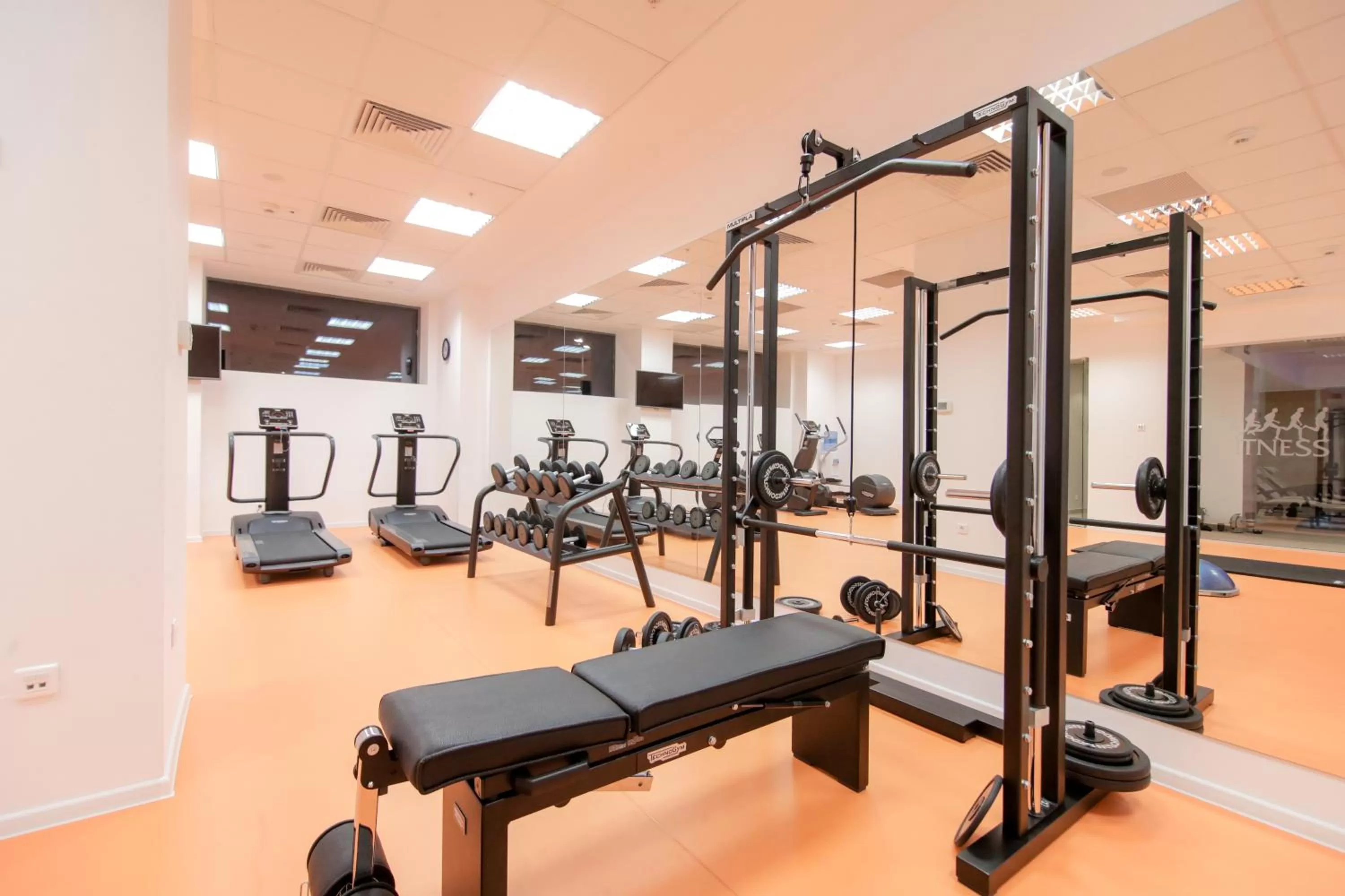 Fitness centre/facilities in Ramada Plaza Craiova