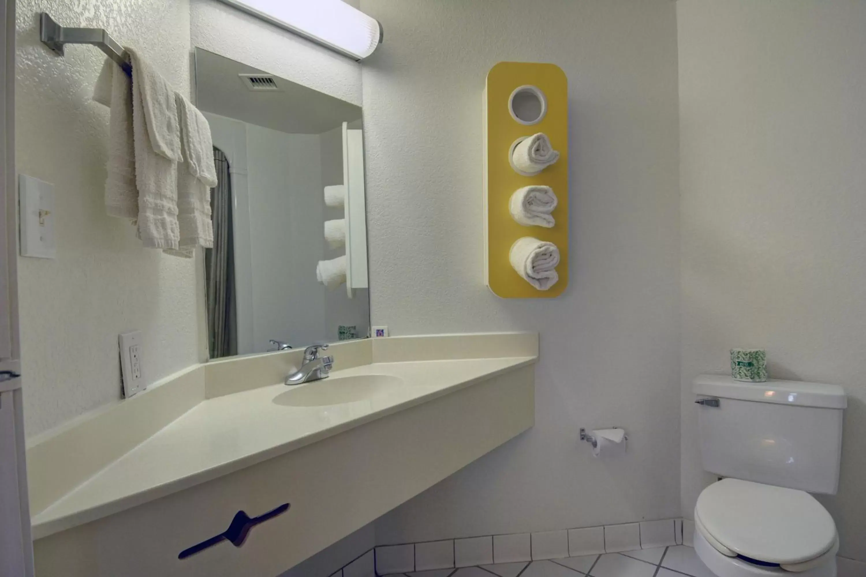 Toilet, Bathroom in Motel 6-Denison, TX