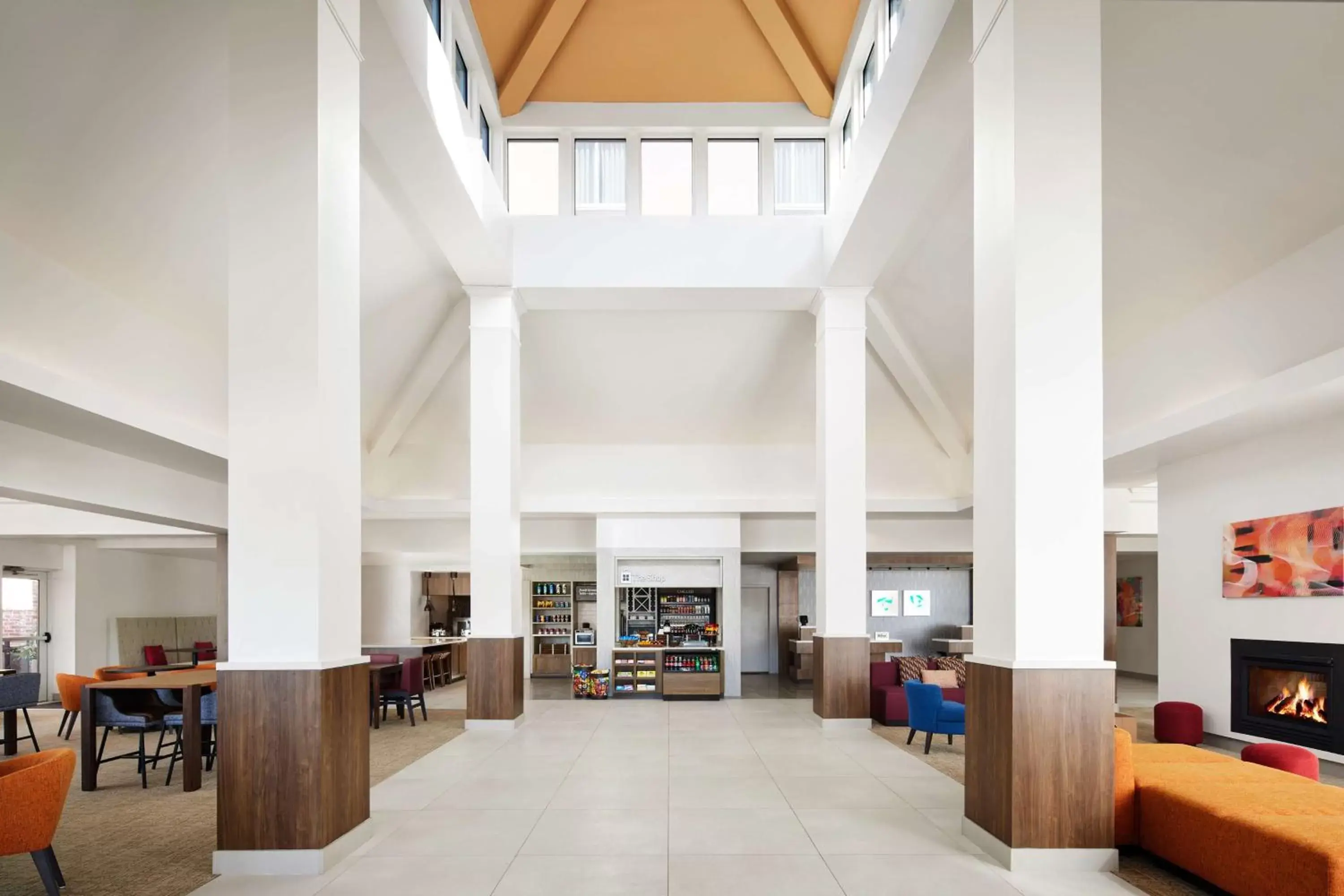 Lobby or reception in Hilton Garden Inn Providence Airport/Warwick Lobby or reception in Hilton Garden Inn Providence Airport/Warwick