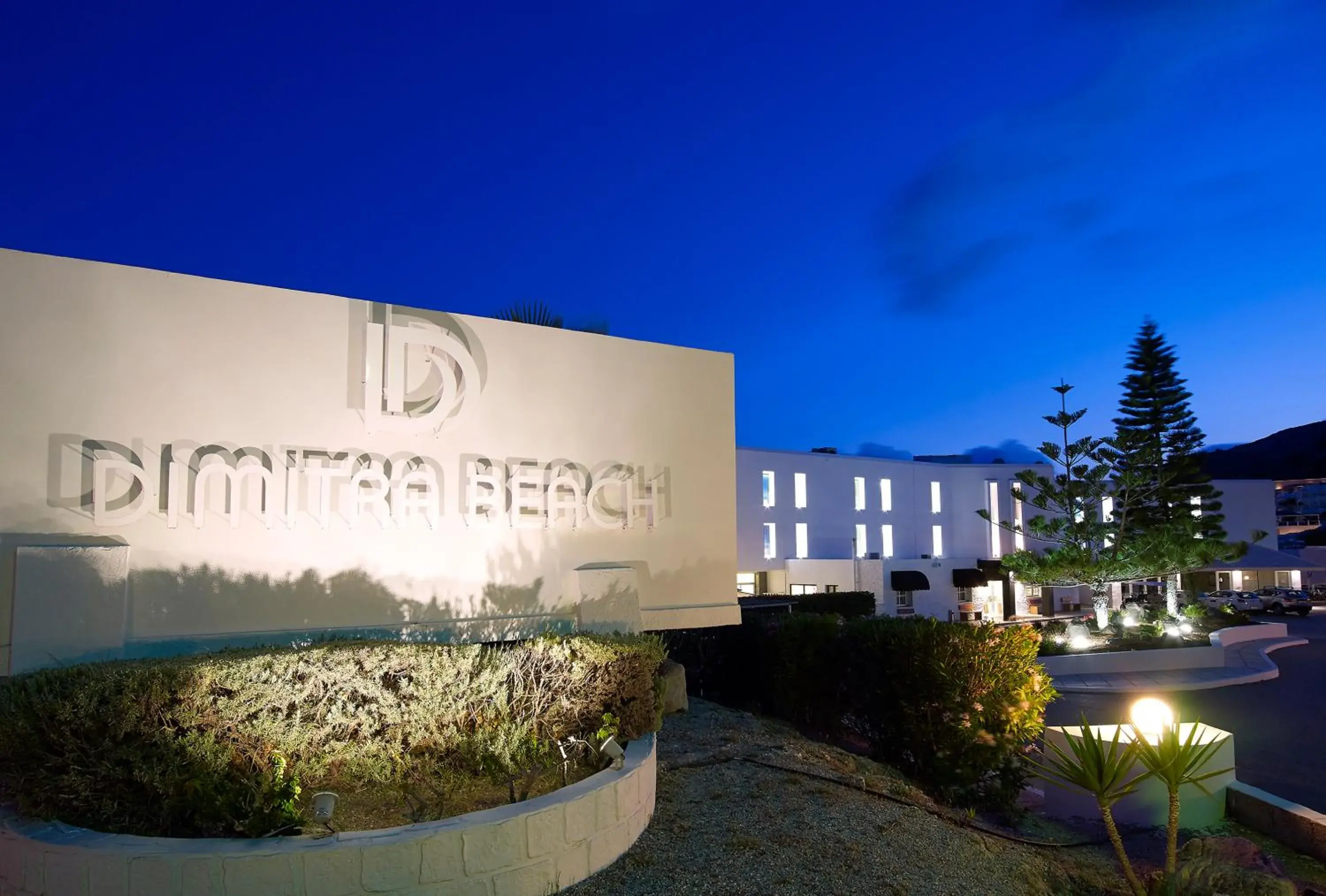 Facade/entrance, Property Building in Dimitra Beach Hotel & Suites