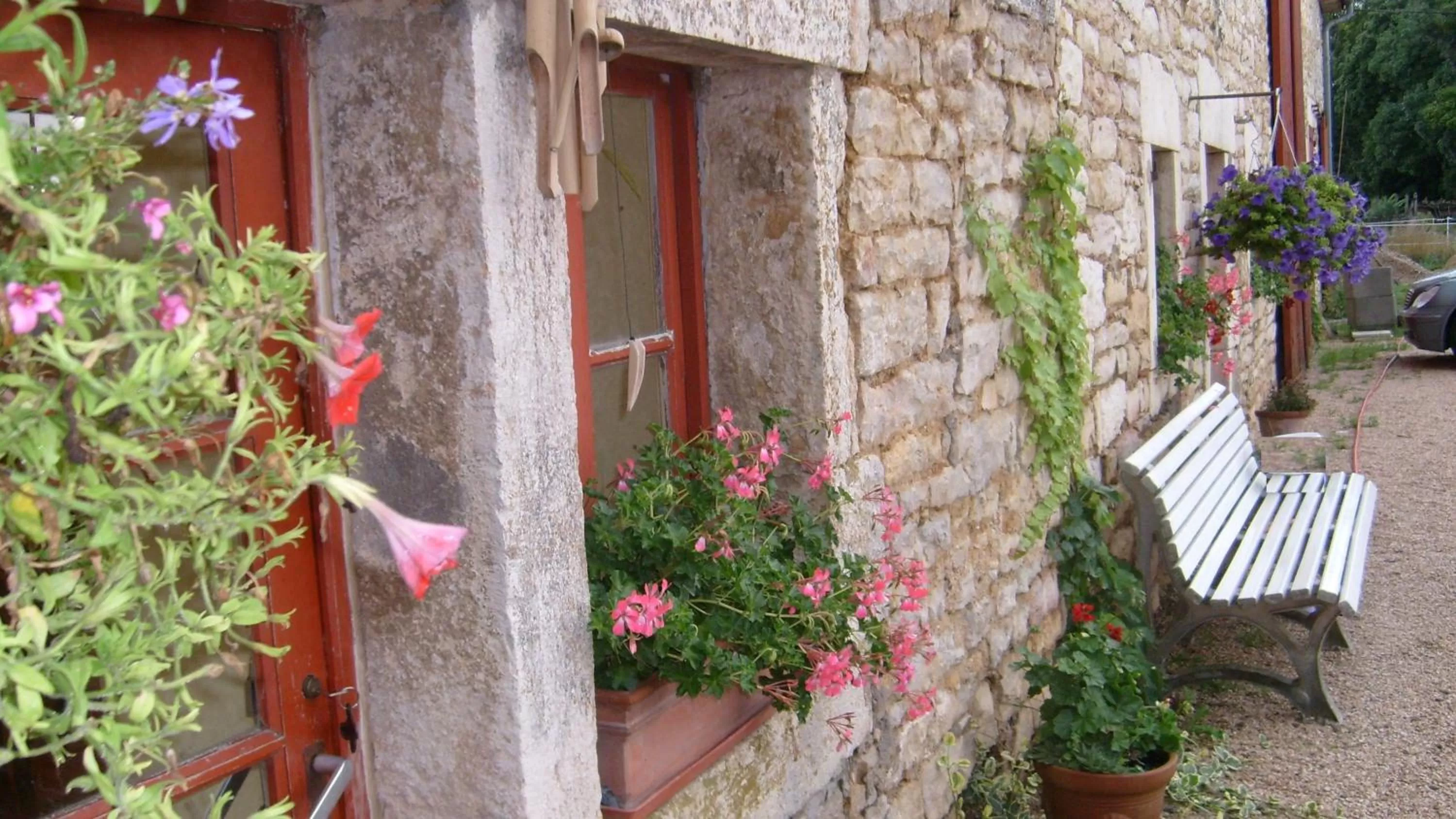Facade/entrance in Domaine de la Borde
