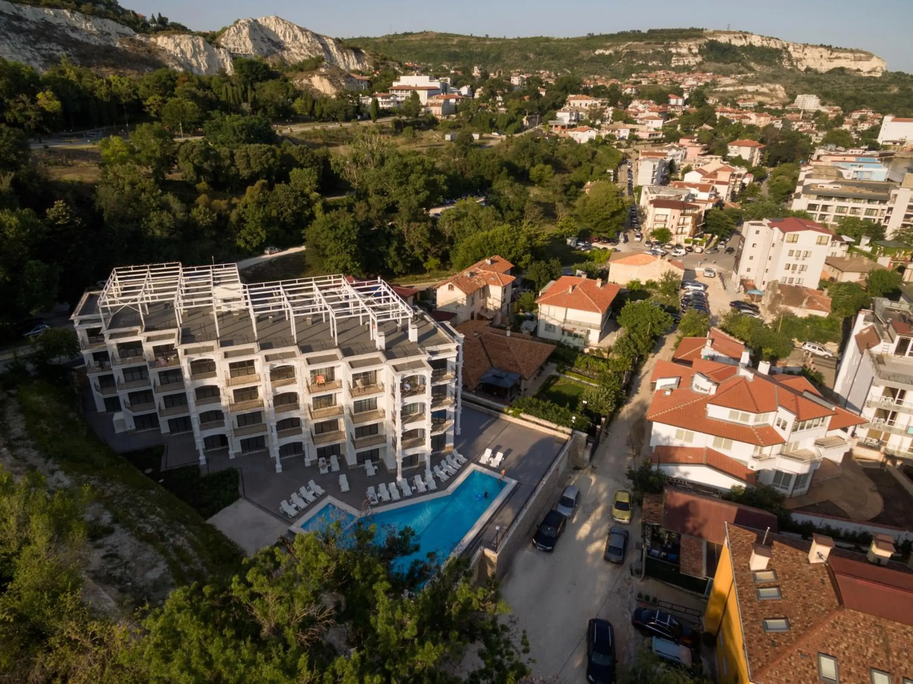 Bird's eye view, Bird's-eye View in Hotel Samara