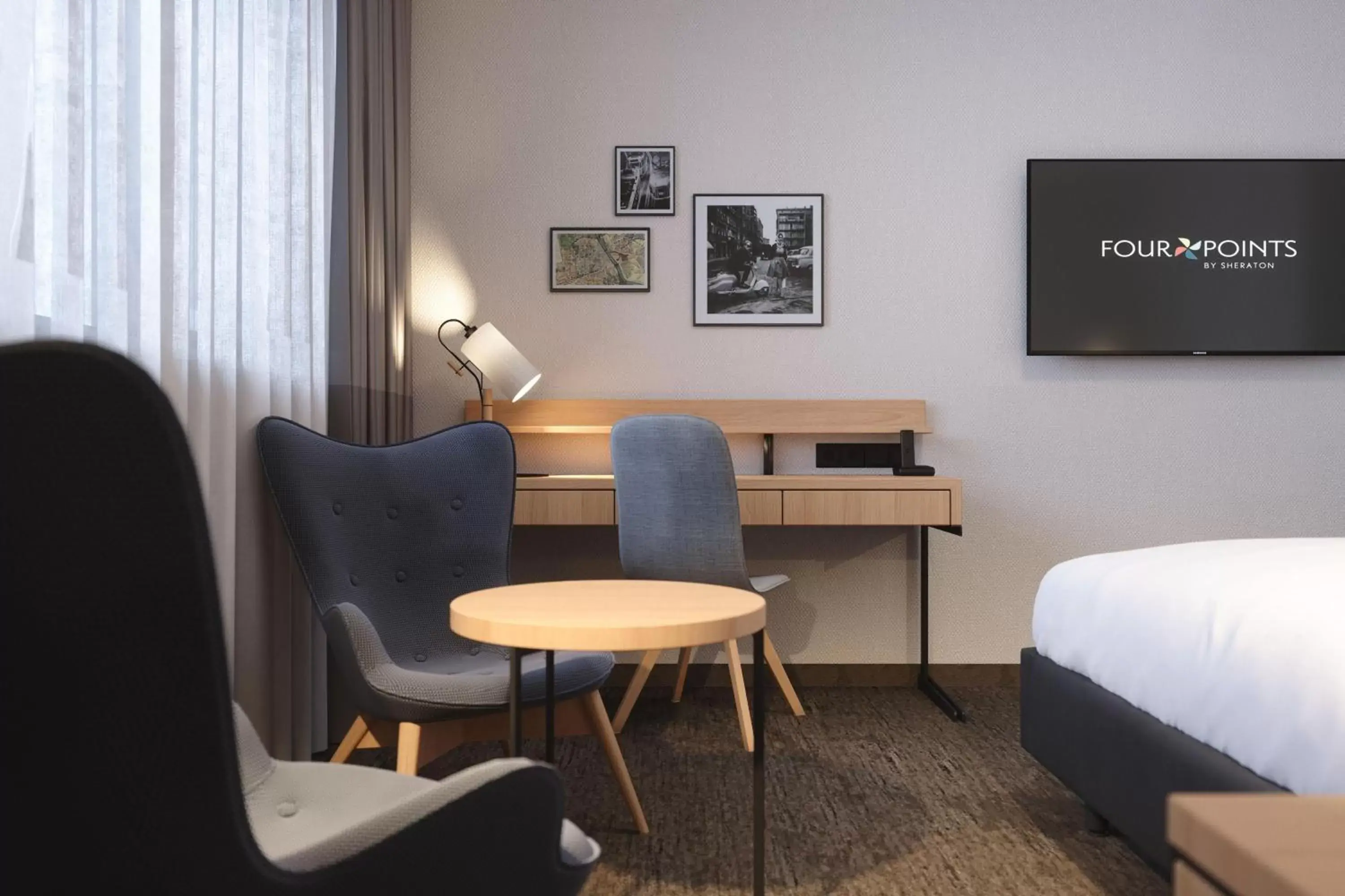 Living room, Seating Area in Four Points by Sheraton Warsaw Mokotow