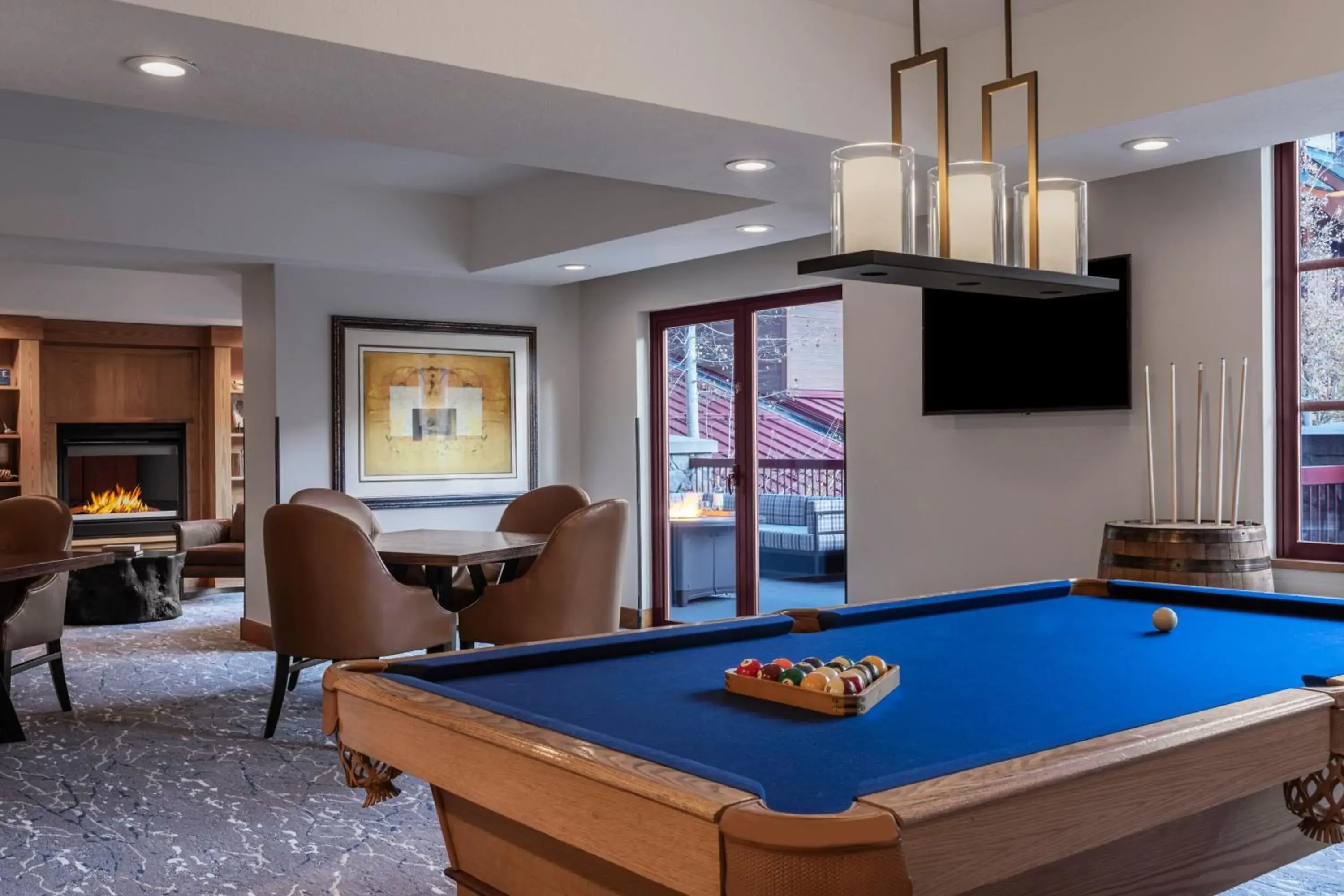 Lounge or bar, Billiards in Marriott Grand Residence Club, Lake Tahoe