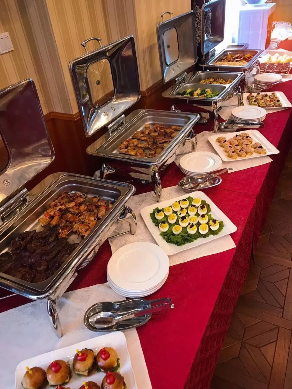 Breakfast in Platinum Hotel Ulaanbaatar