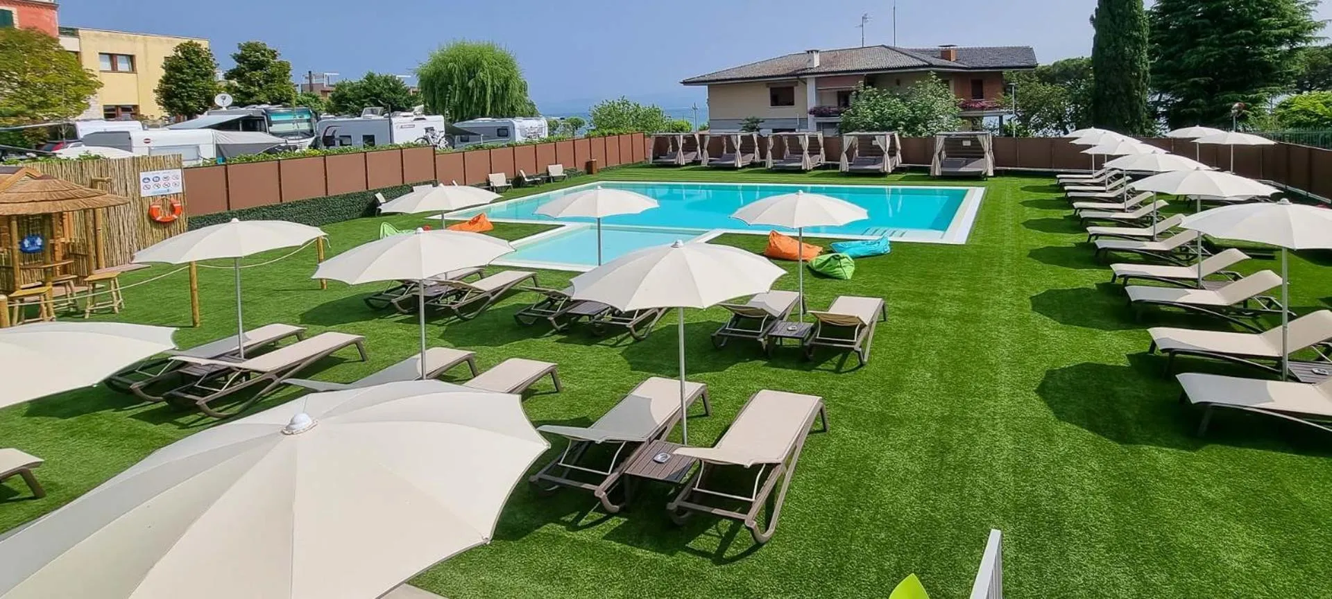 Garden in Hotel Puccini