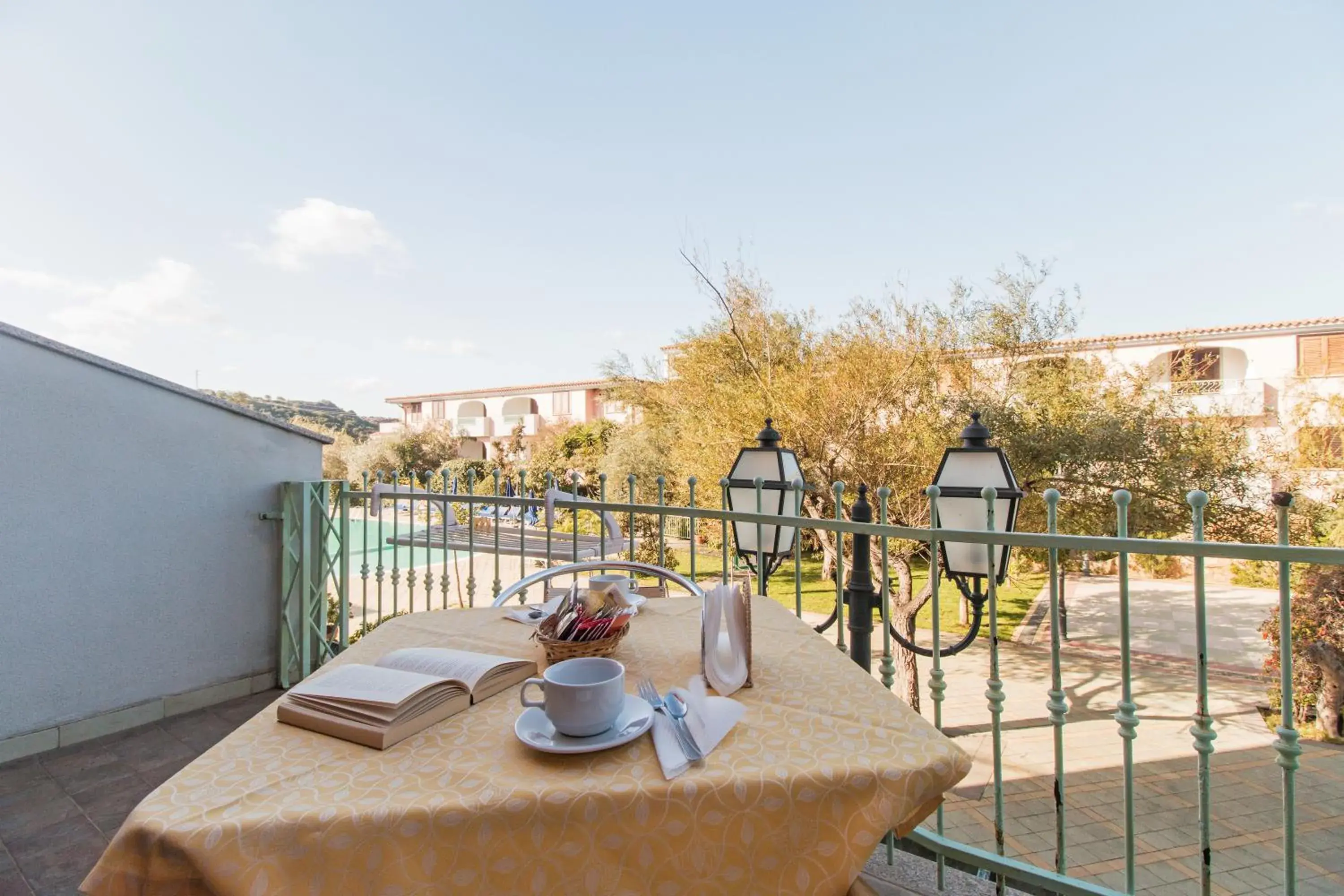 Balcony/Terrace in Residenza Gli Ontani