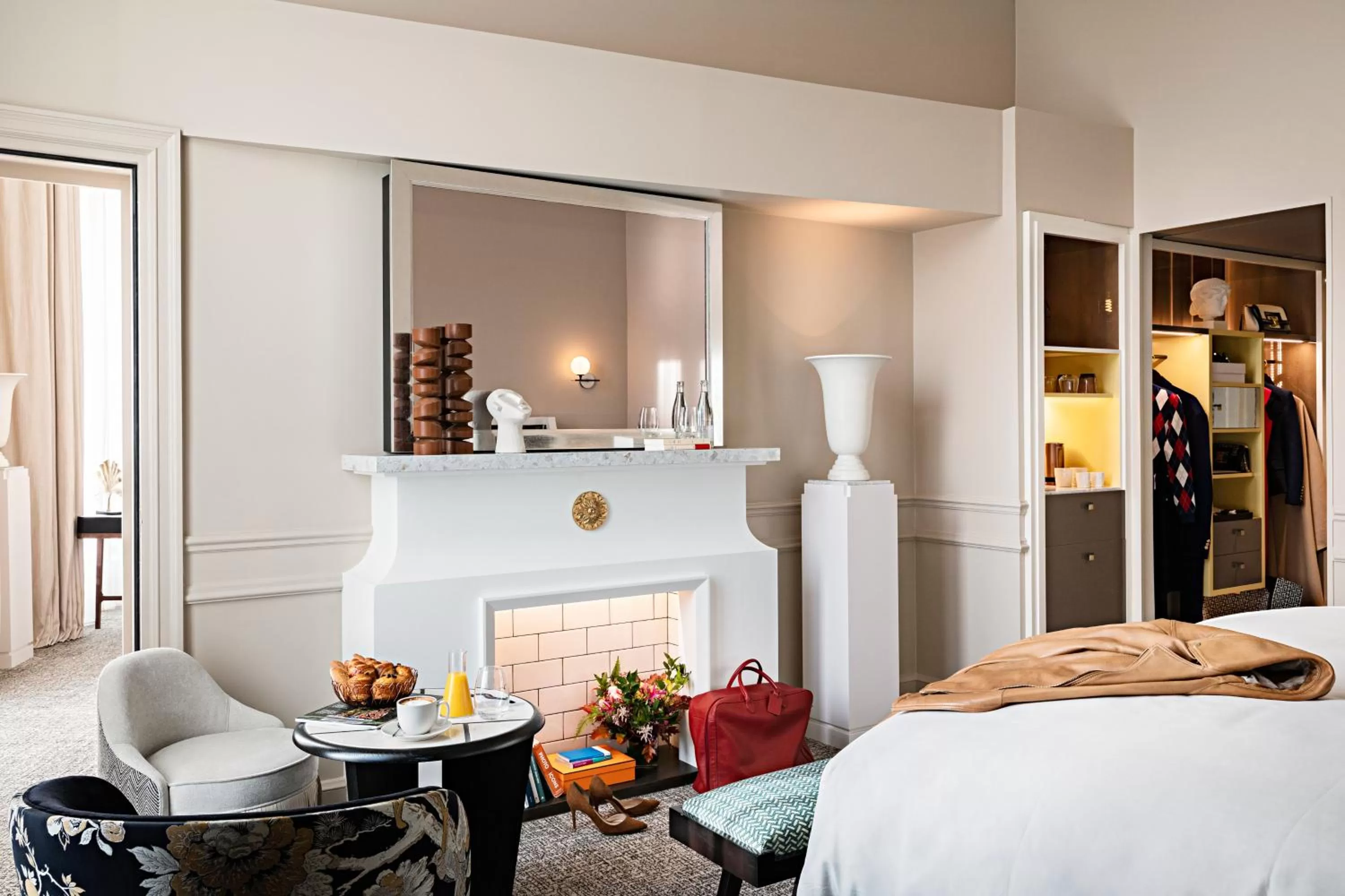 Photo of the whole room, Bed in Sofitel Le Scribe Paris Opera