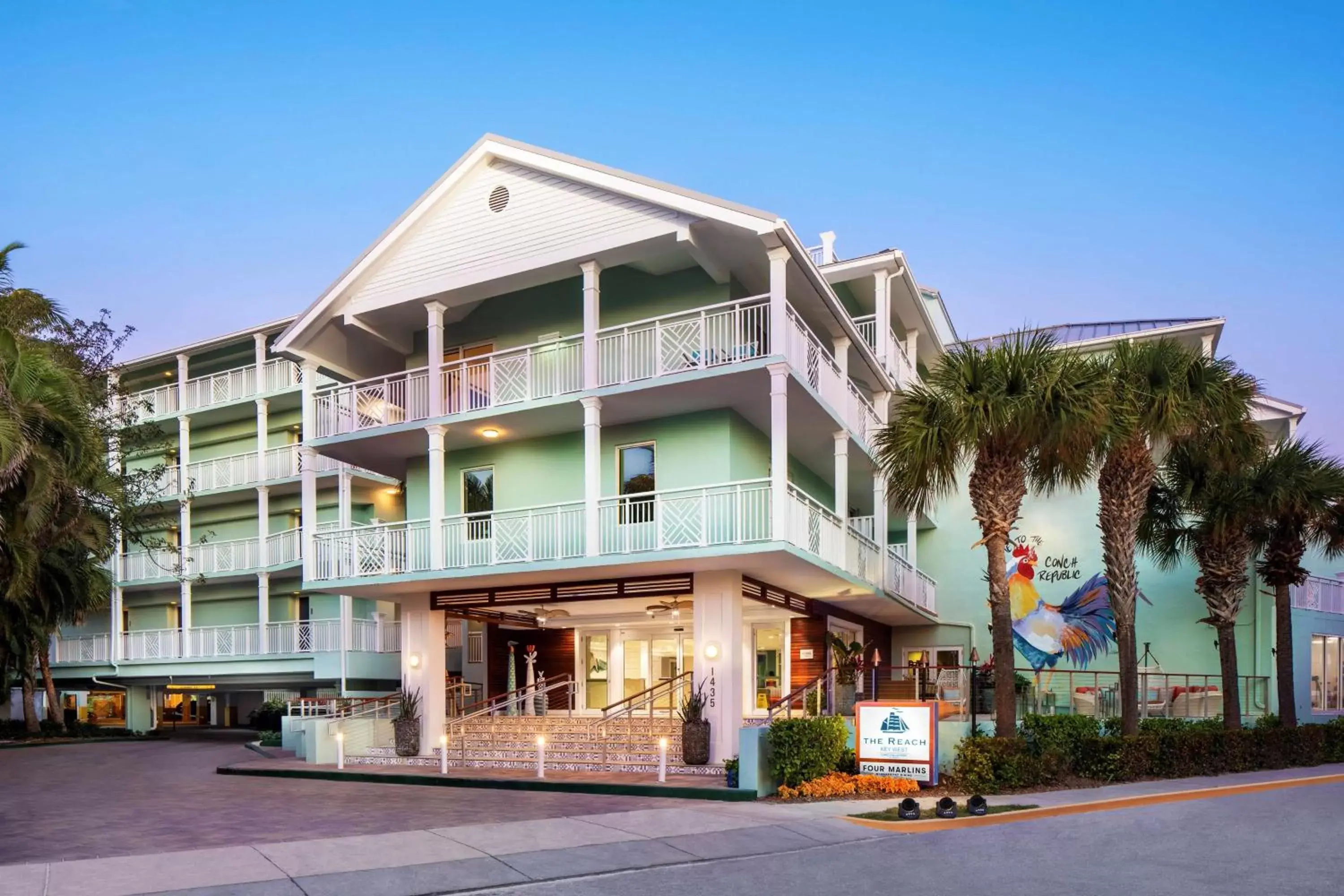 Property Building in The Reach Key West, Curio Collection by Hilton