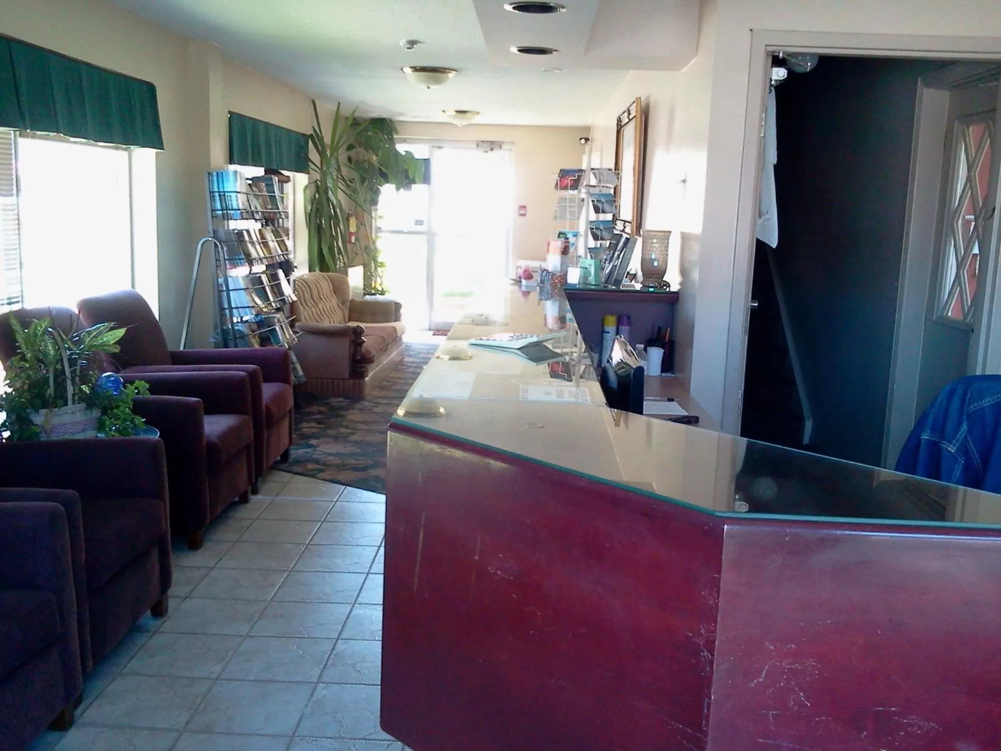 Lobby or reception in Sunset Inn