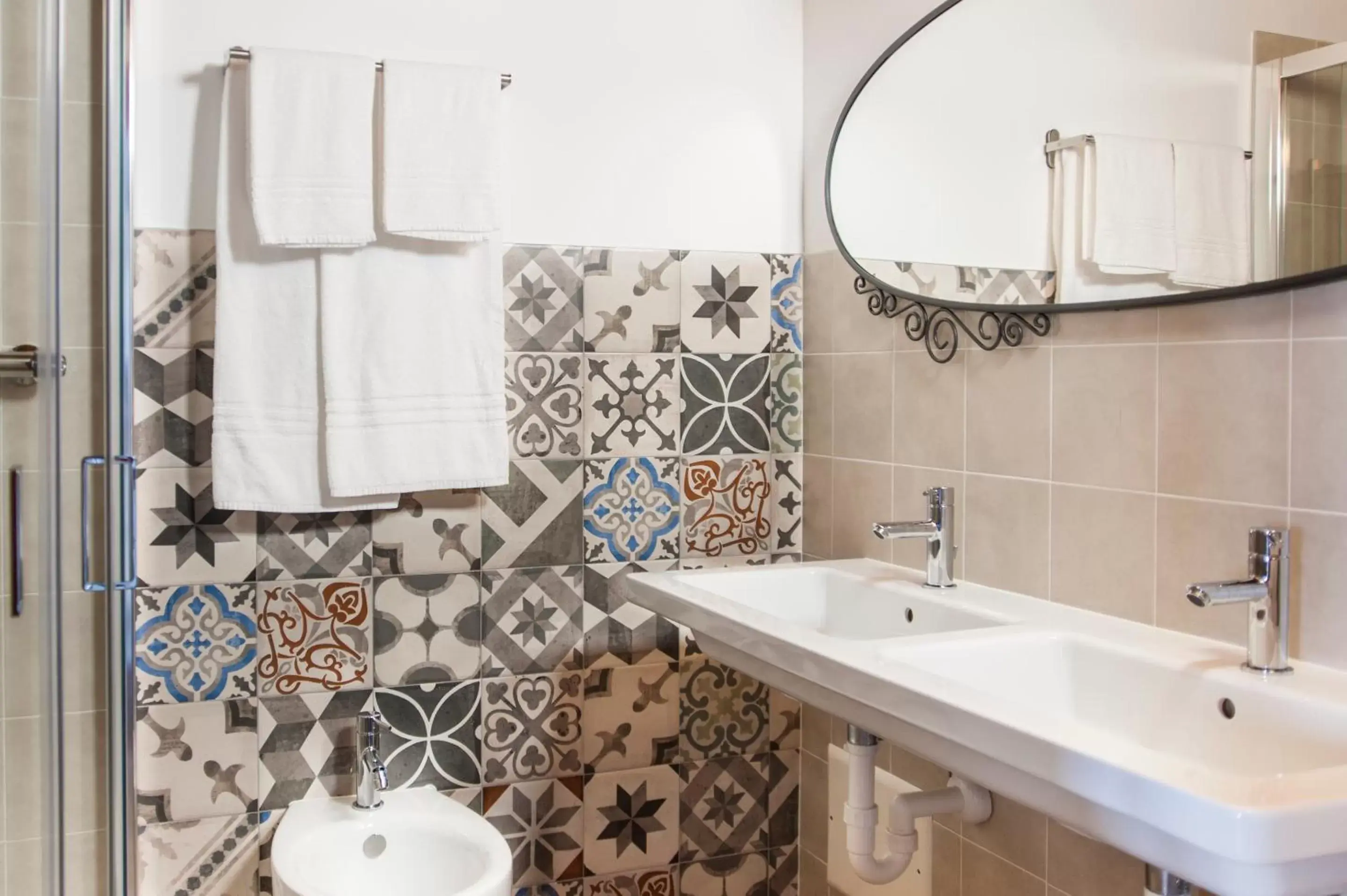 Property building, Bathroom in LOCANDA RIGHETTO