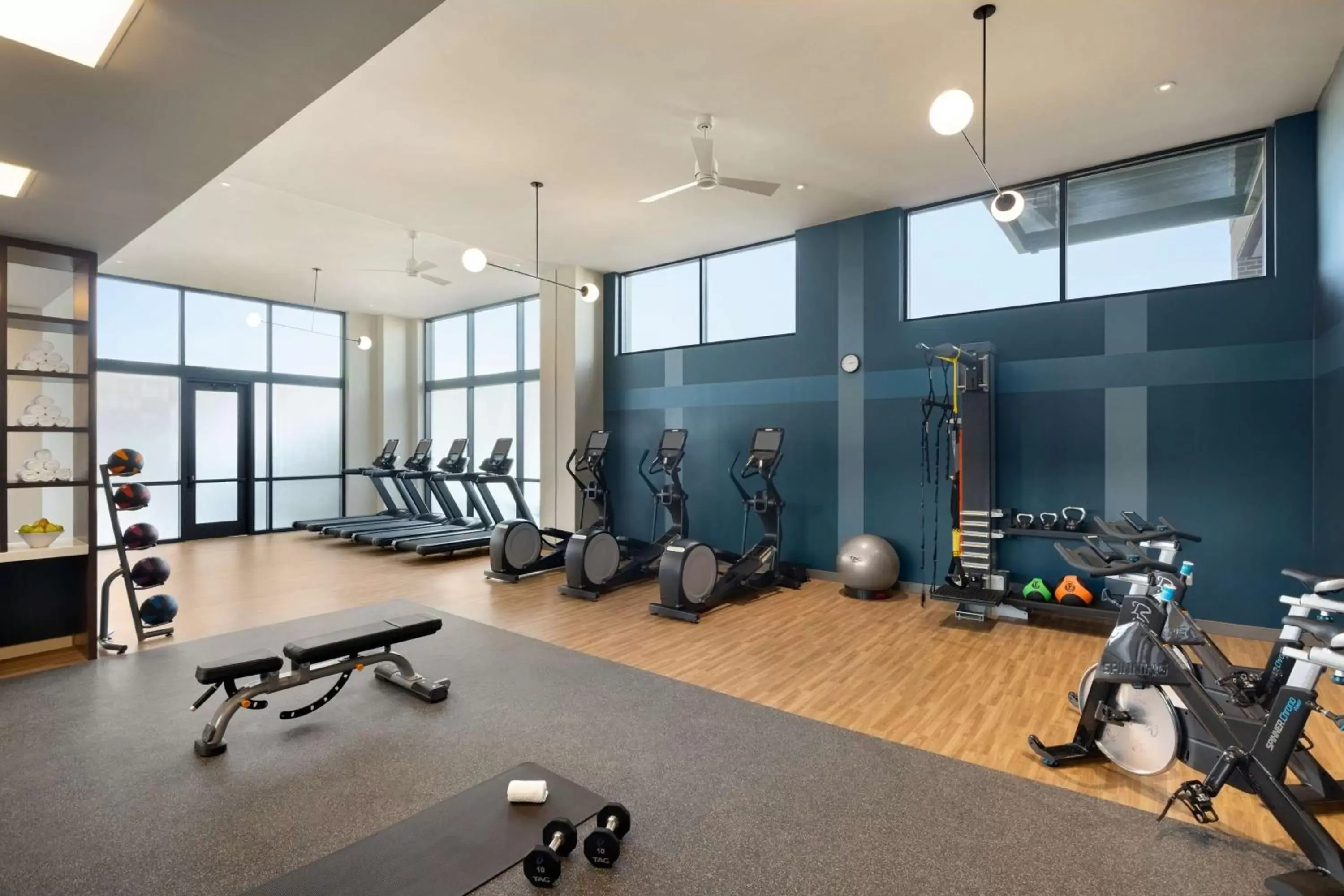 Fitness centre/facilities, Fitness Center/Facilities in Valley Hotel Homewood Birmingham - Curio Collection By Hilton