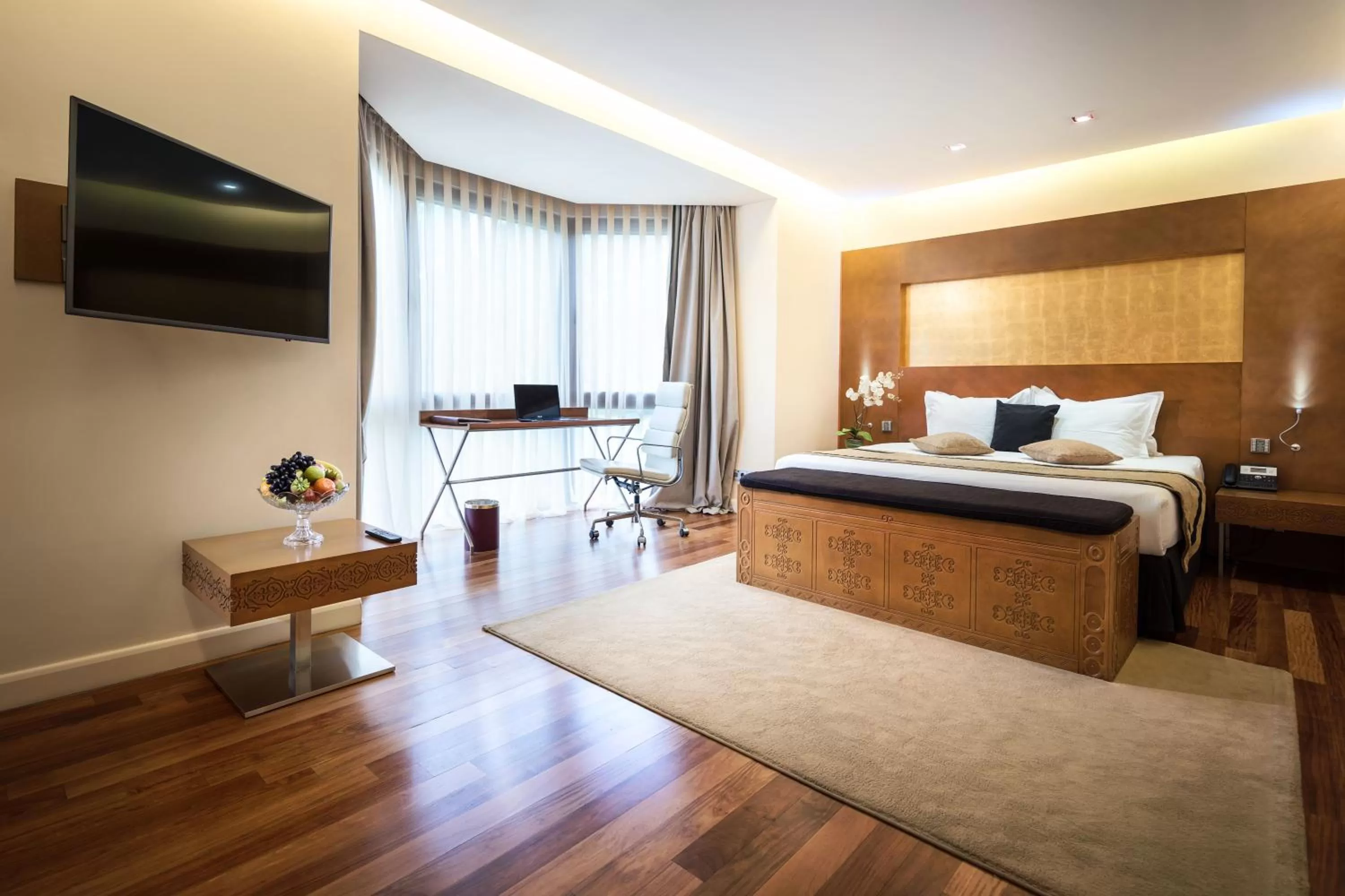 Photo of the whole room, Bed in The Dostyk Hotel