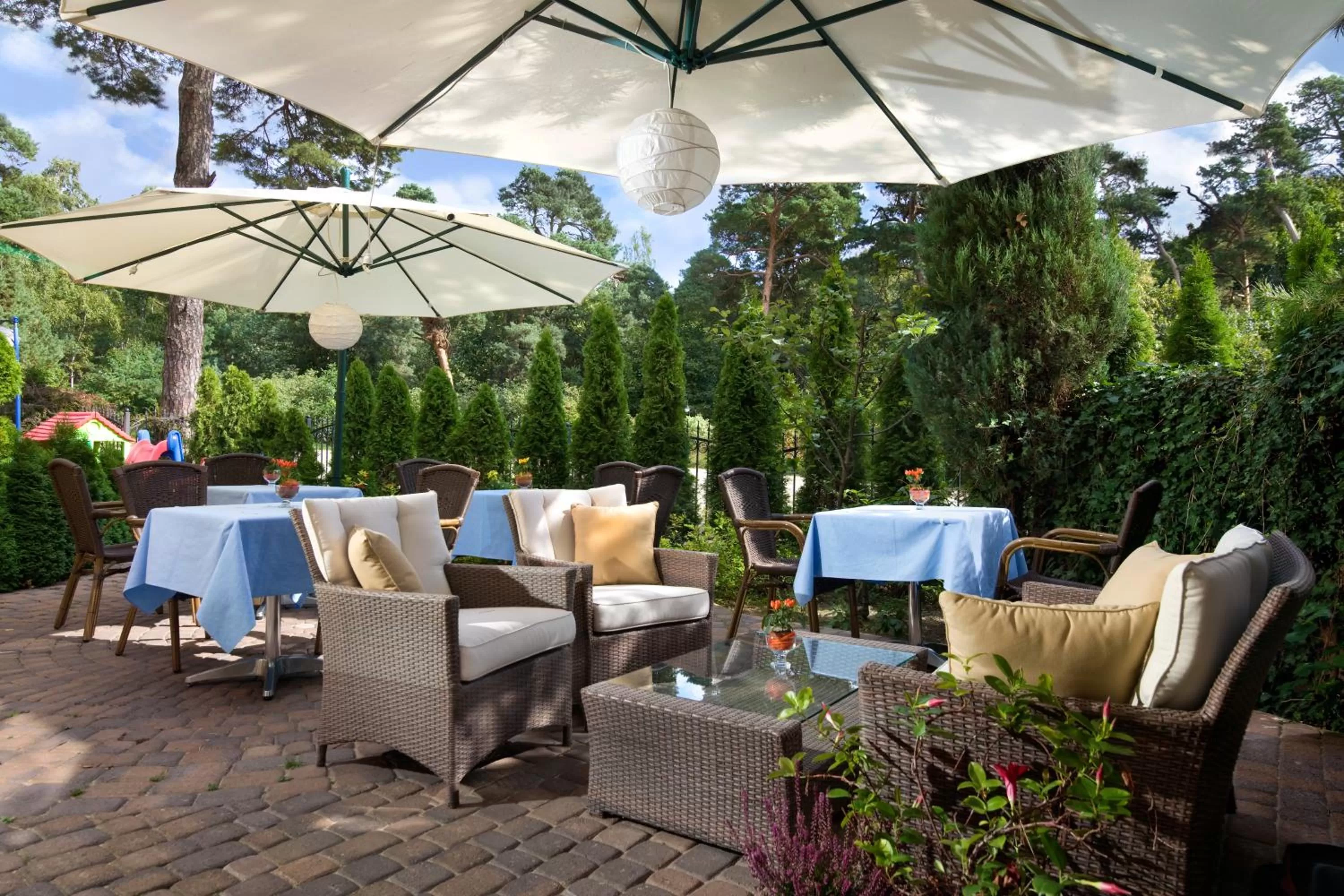 Garden in Hotel Bartan Gdansk Seaside