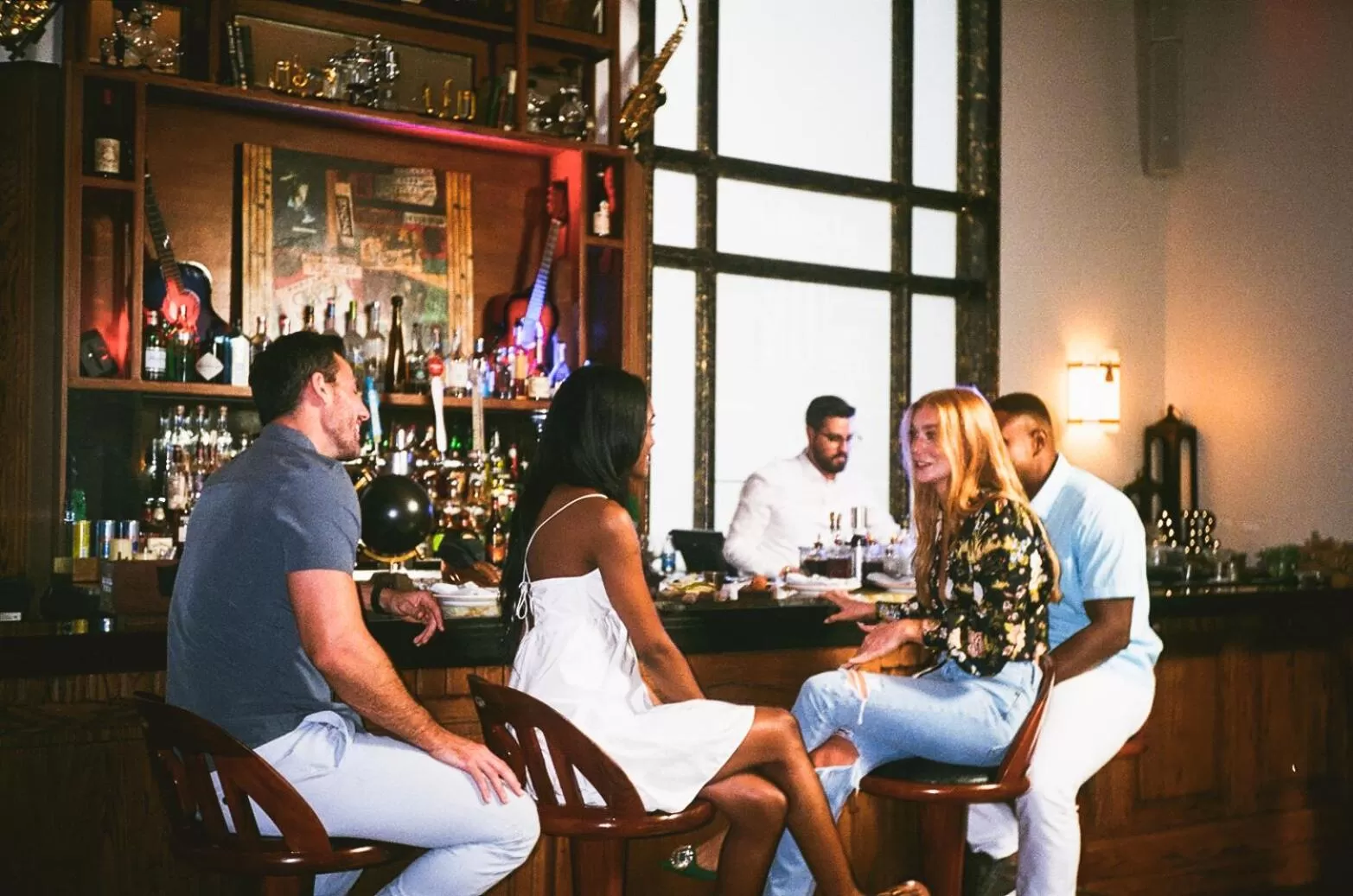 Lounge or bar in National Hotel, An Adult Only Oceanfront Resort