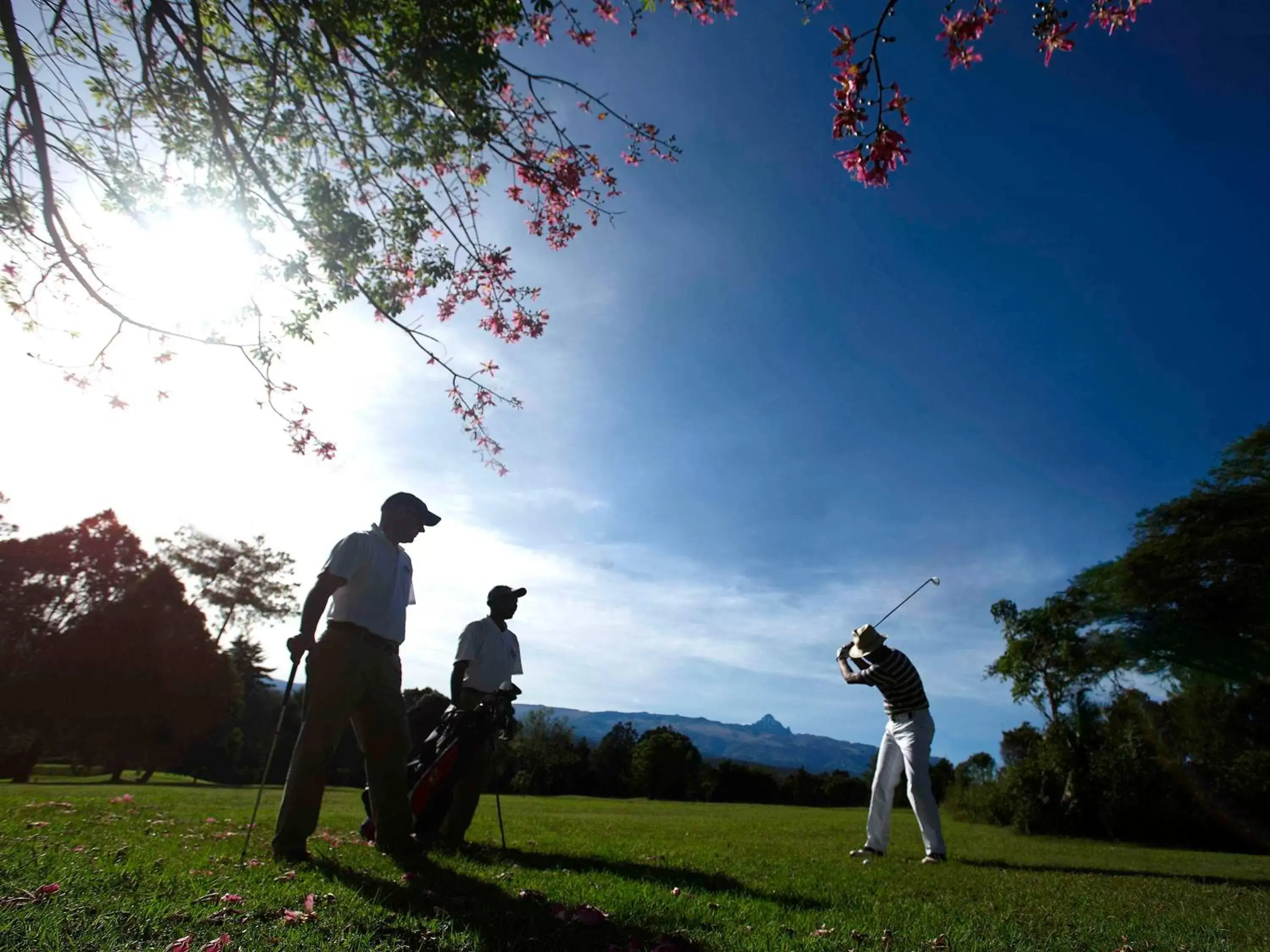 Golfcourse, Guests in Fairmont Mount Kenya Safari Club