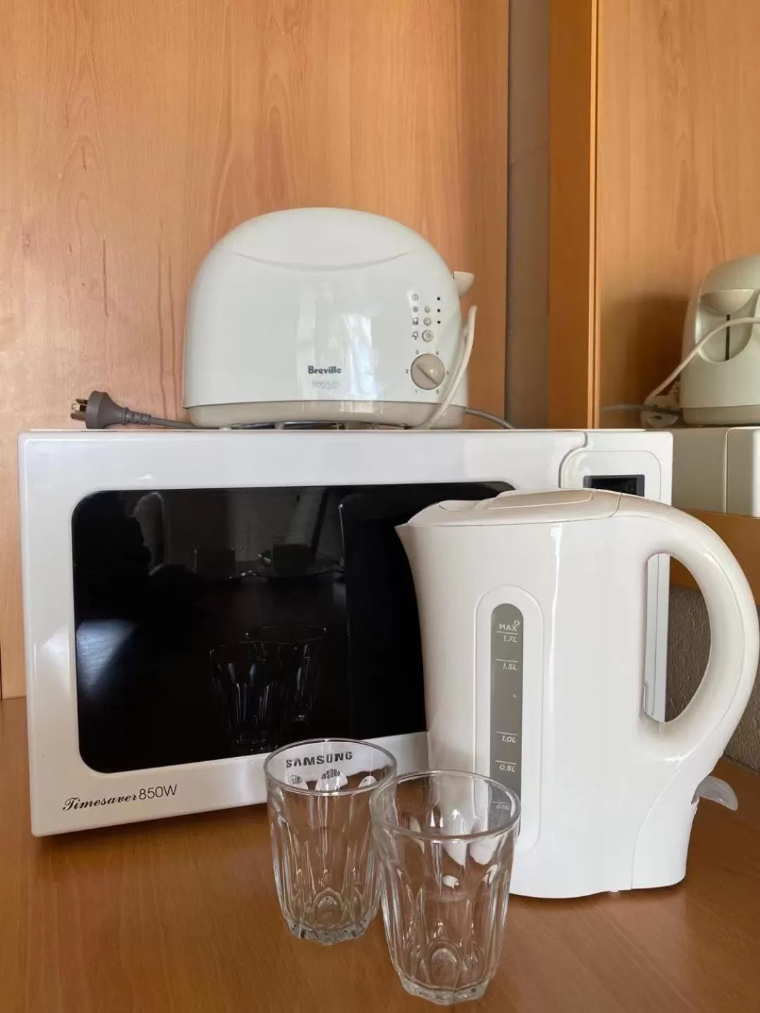 Kitchen or kitchenette in Apollo Motel Parkes