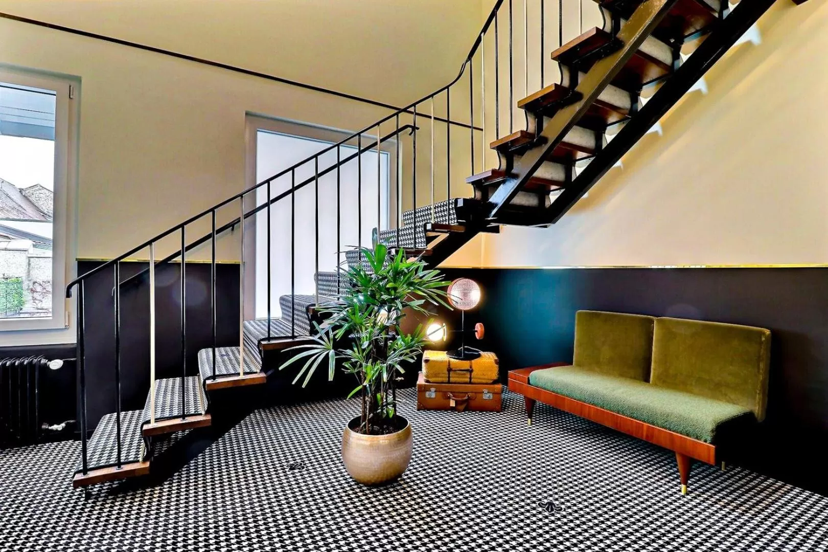 Lobby or reception in Le Tonnelier