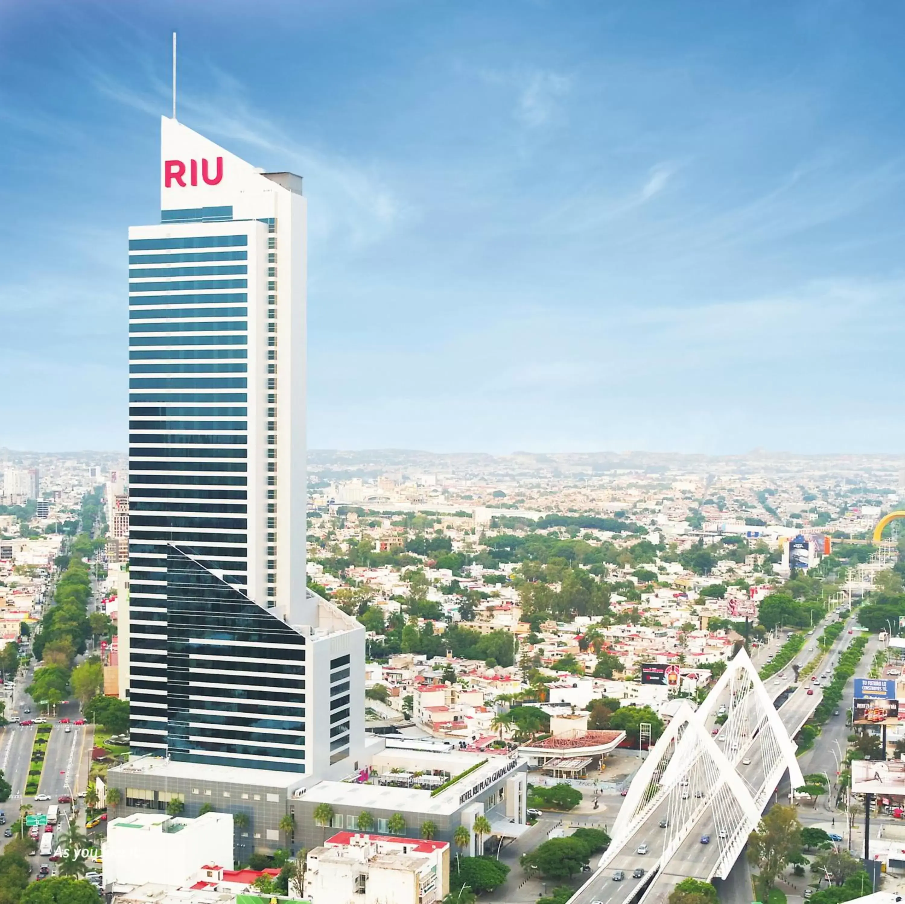 Property building, Bird's-eye View in Riu Plaza Guadalajara