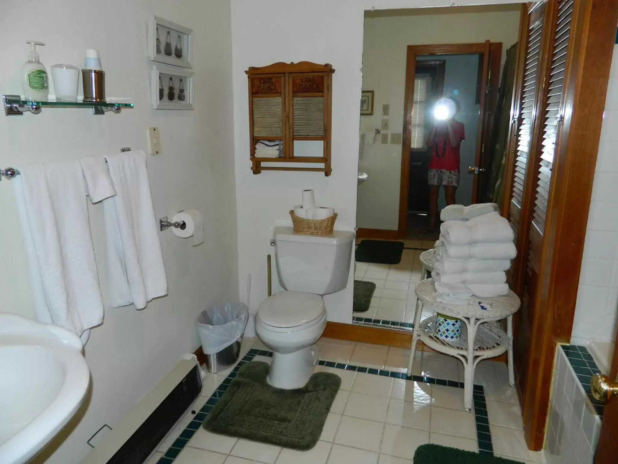 Toilet, Bathroom in Bent Mountain Lodge Bed And Breakfast, Inc.