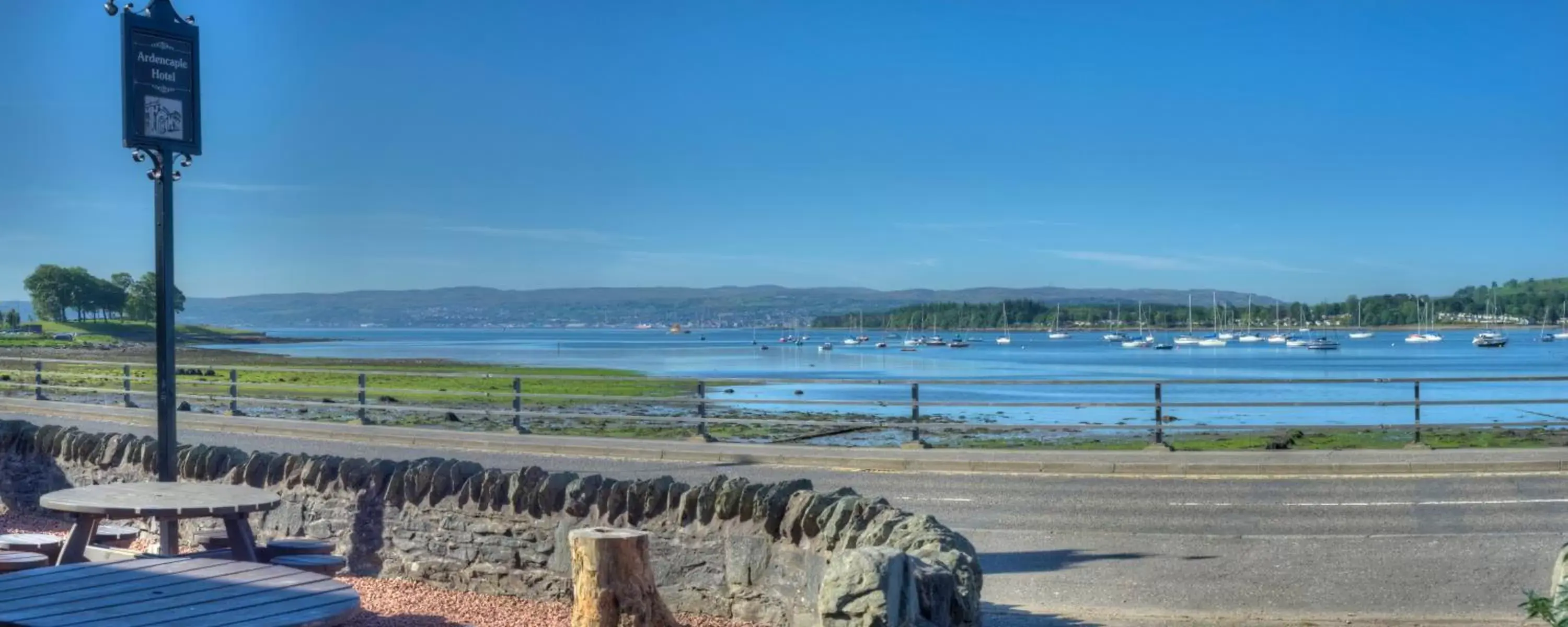 Sea view in Ardencaple Hotel by Greene King Inns