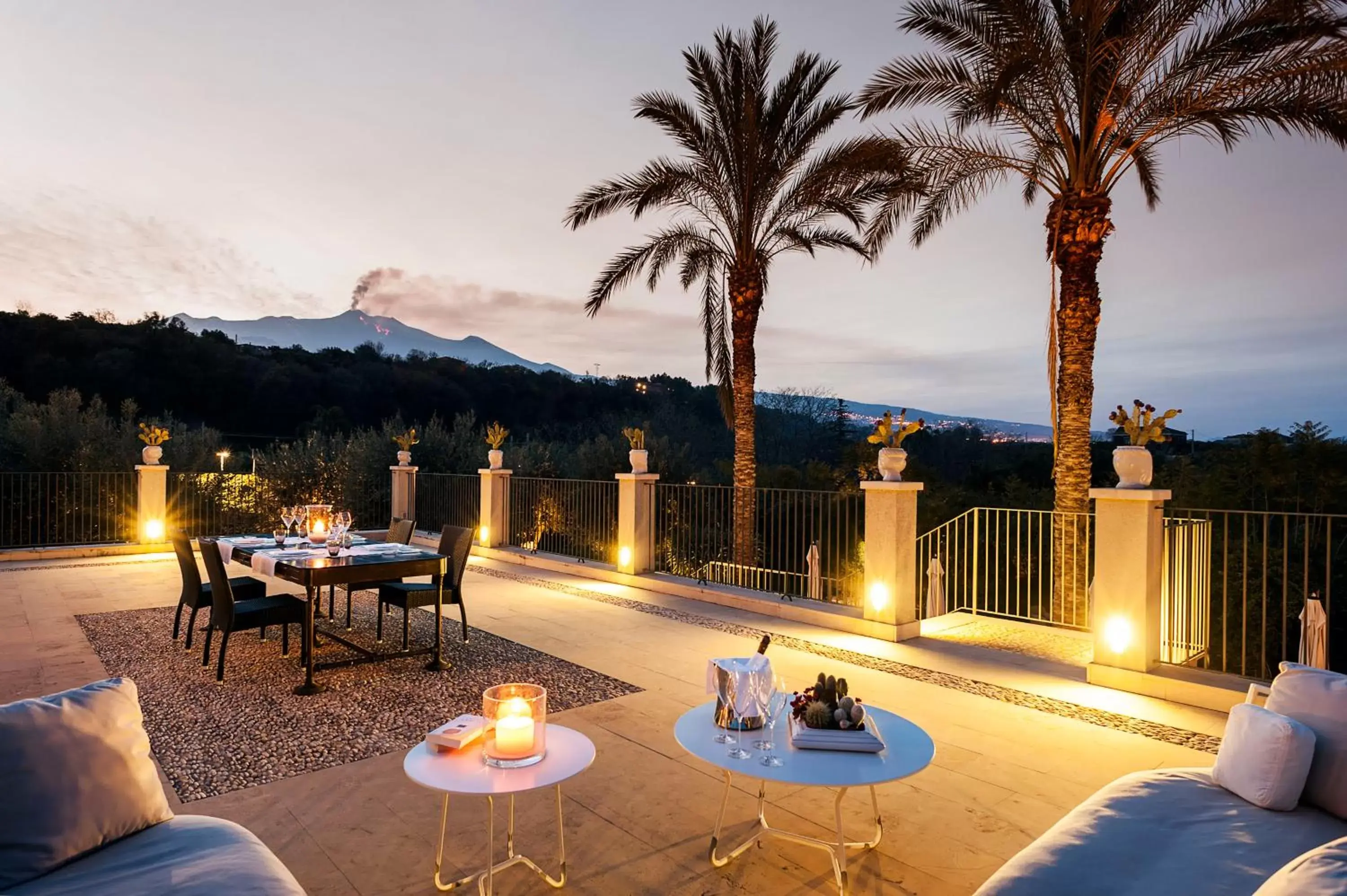 Balcony/Terrace in Donna Carmela Resort & Lodges