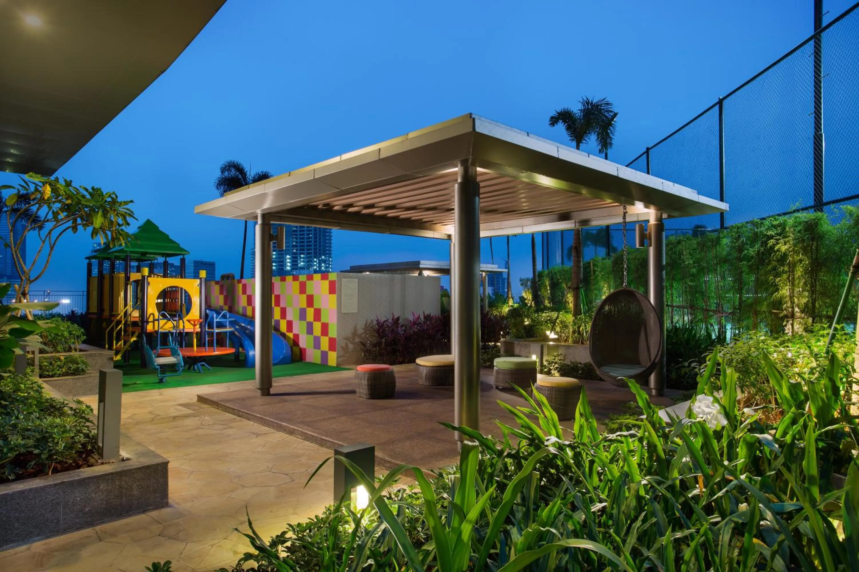 Patio in Ascott Kuningan Jakarta