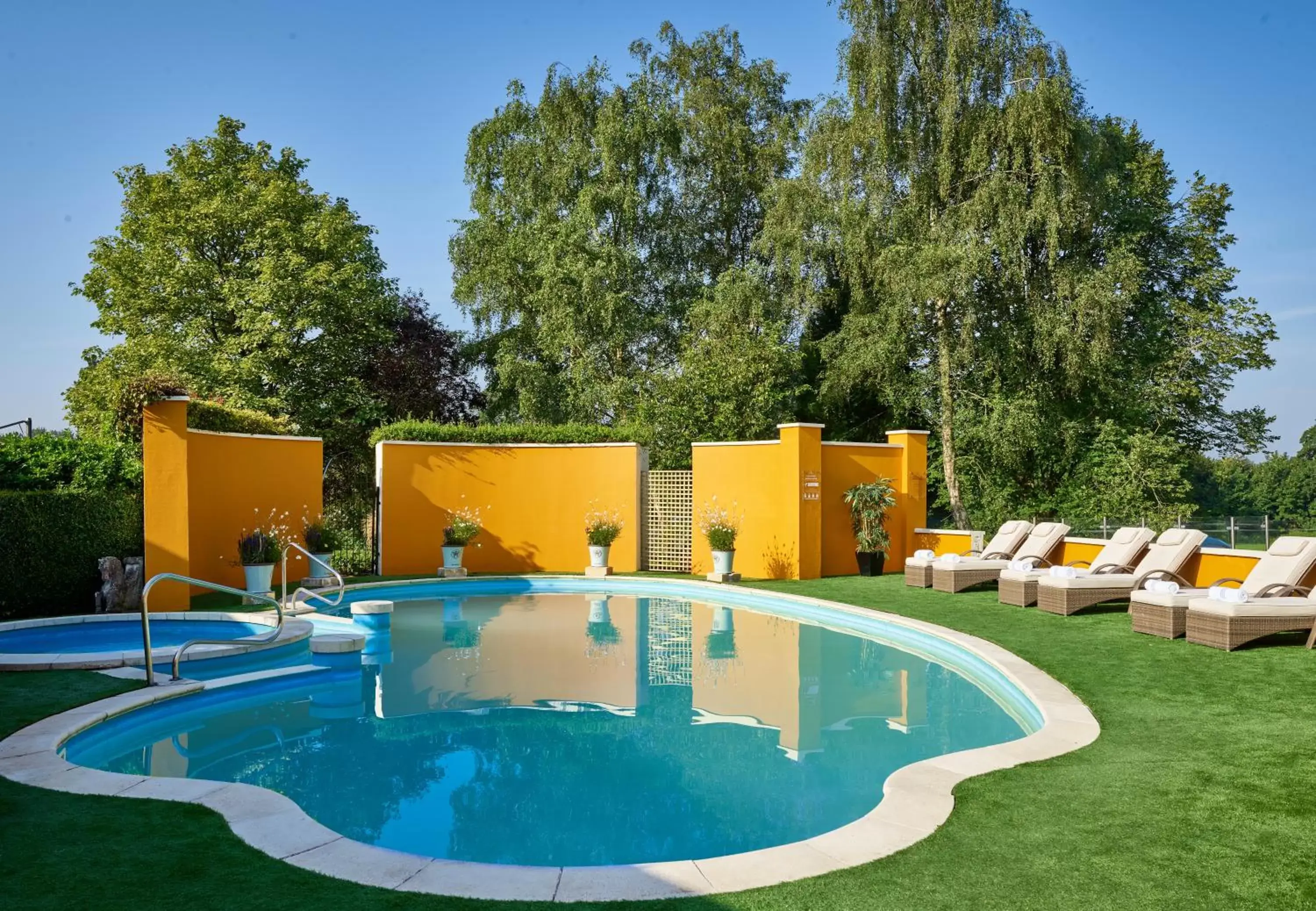 Swimming Pool in Bishopstrow Hotel and Spa - Small Luxury Hotels of the World