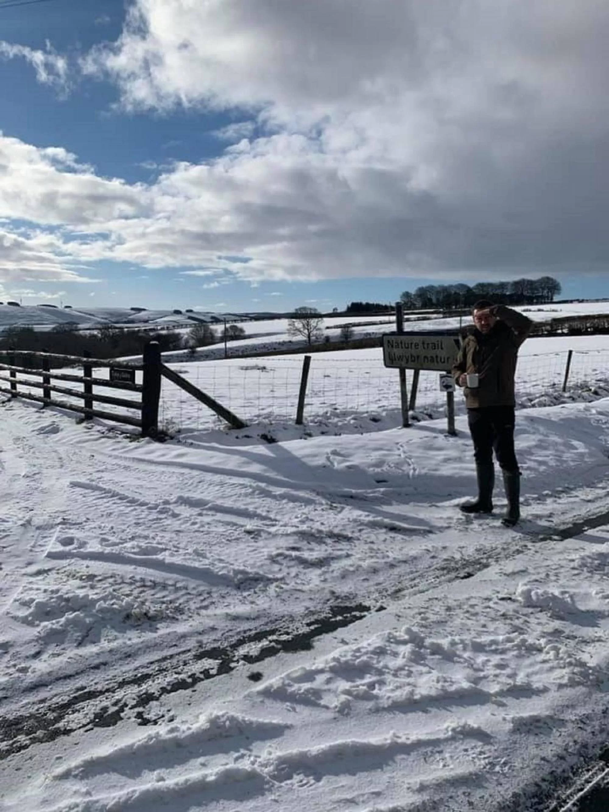 Natural landscape in Ty Capel