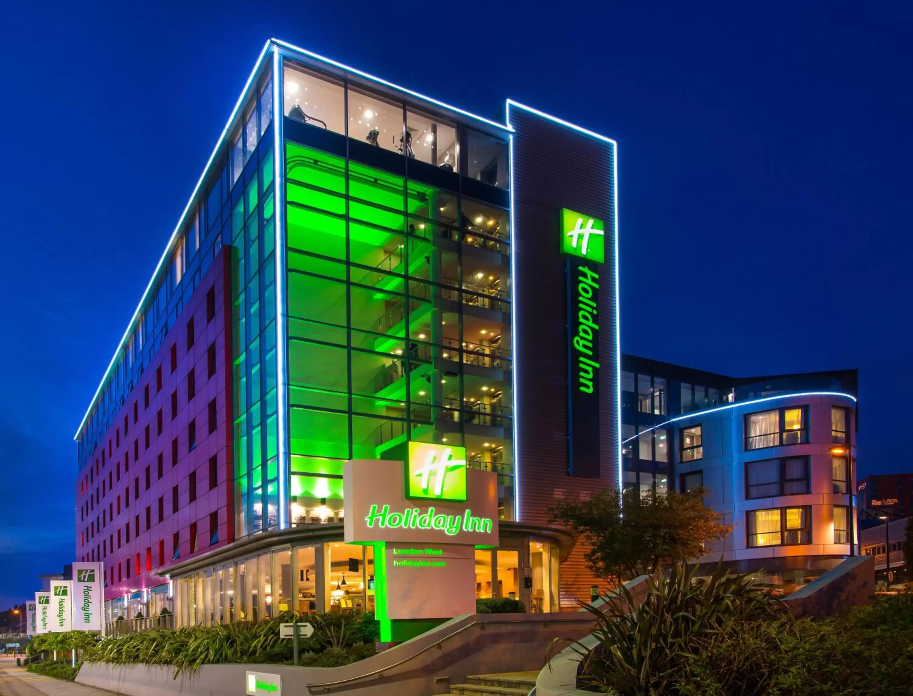 Property building in Holiday Inn London West, an IHG Hotel