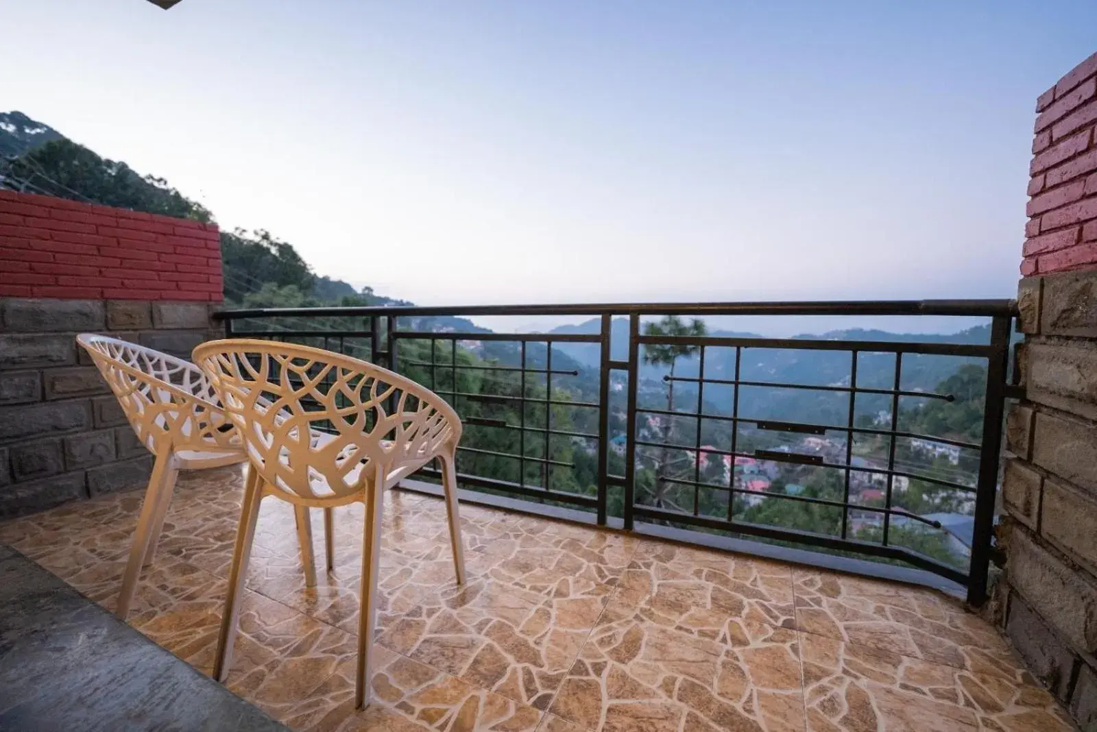 View (from property/room), Balcony/Terrace in Kasauli Castle Resort