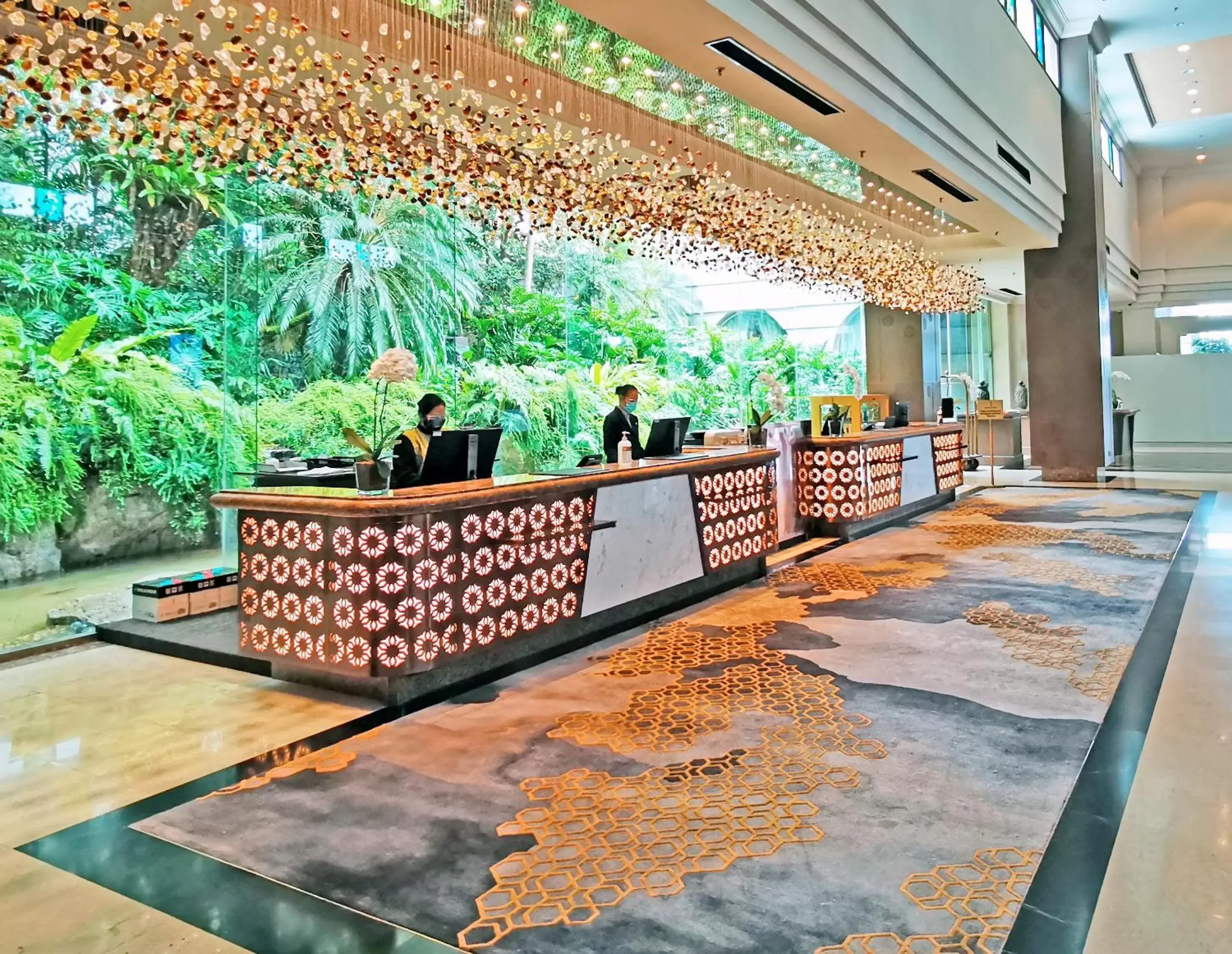 Lobby or reception in Sama Sama Hotel KLIA