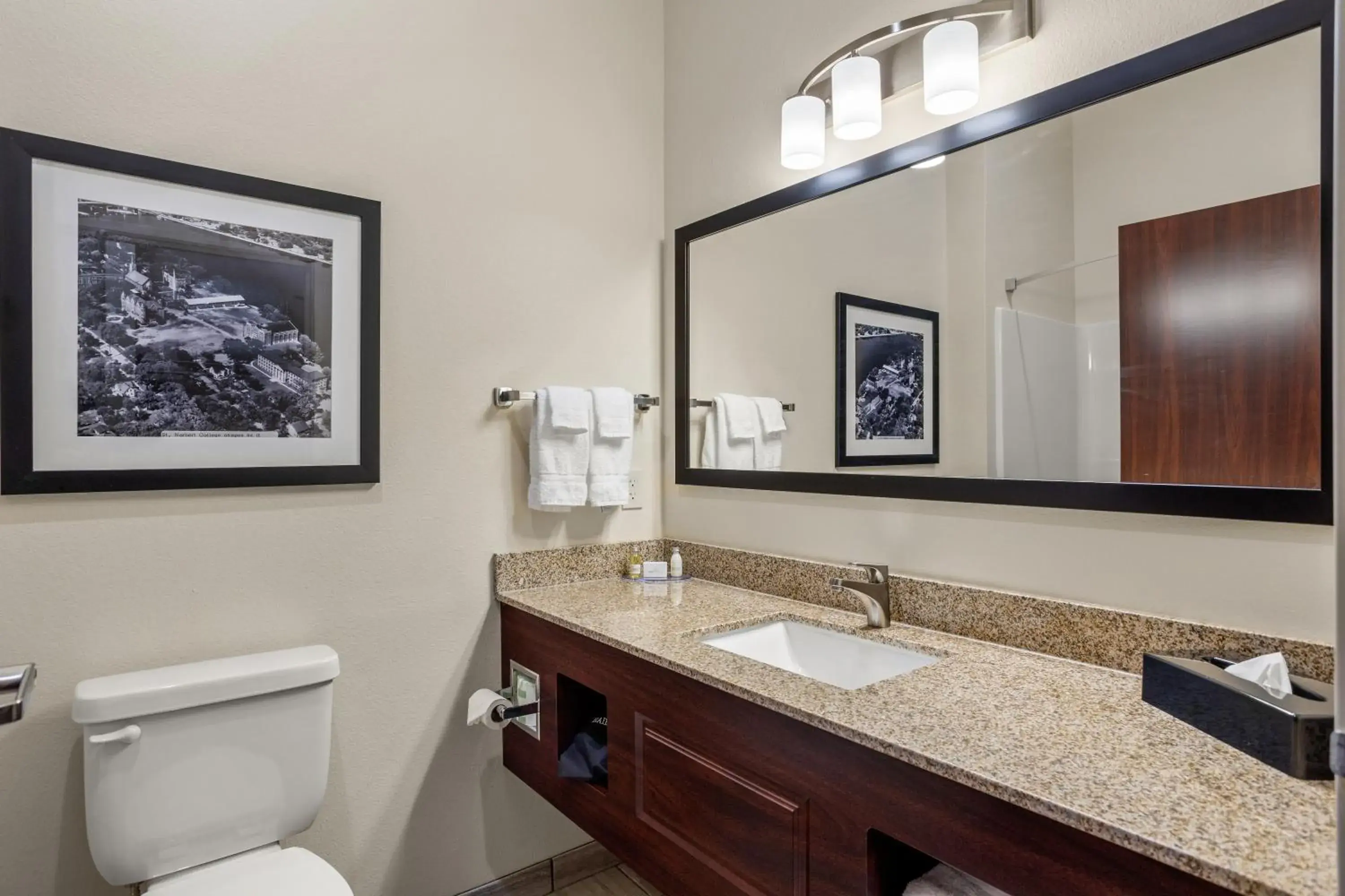 Toilet, Bathroom in Cobblestone Hotel & Suites - De Pere