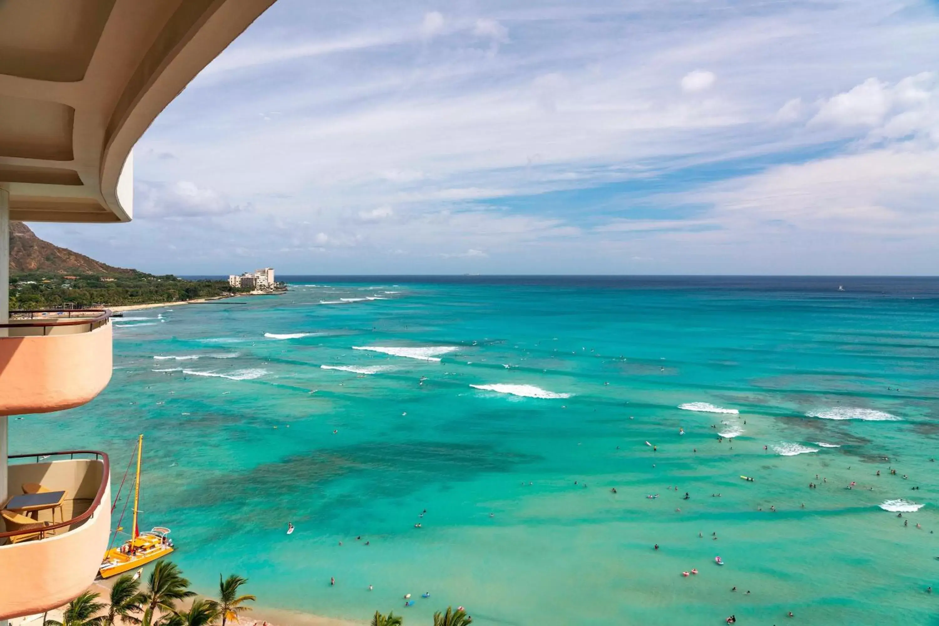 Photo of the whole room, Sea View in The Royal Hawaiian, A Luxury Collection Resort, Waikiki