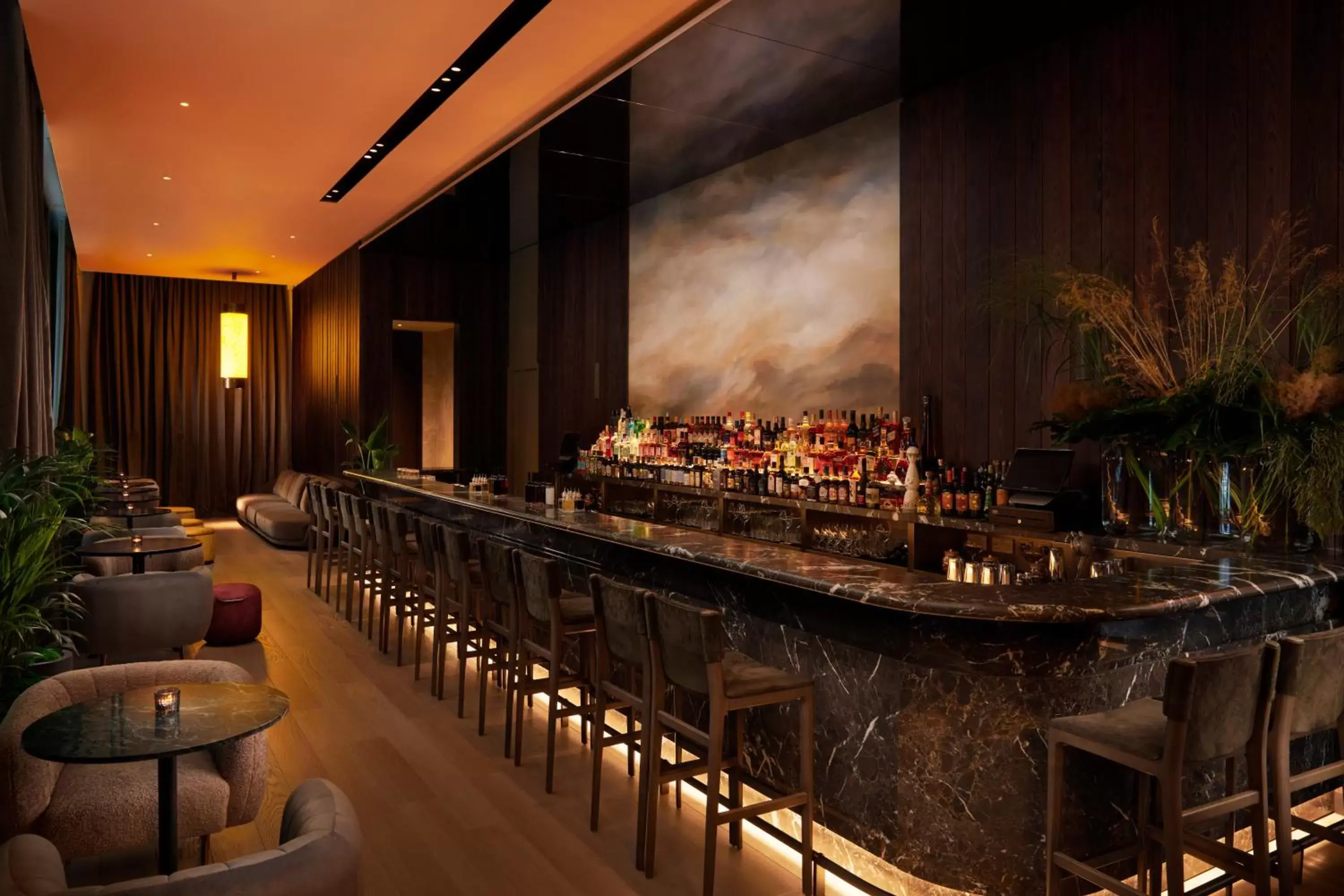 Lounge or bar in Pan Pacific London
