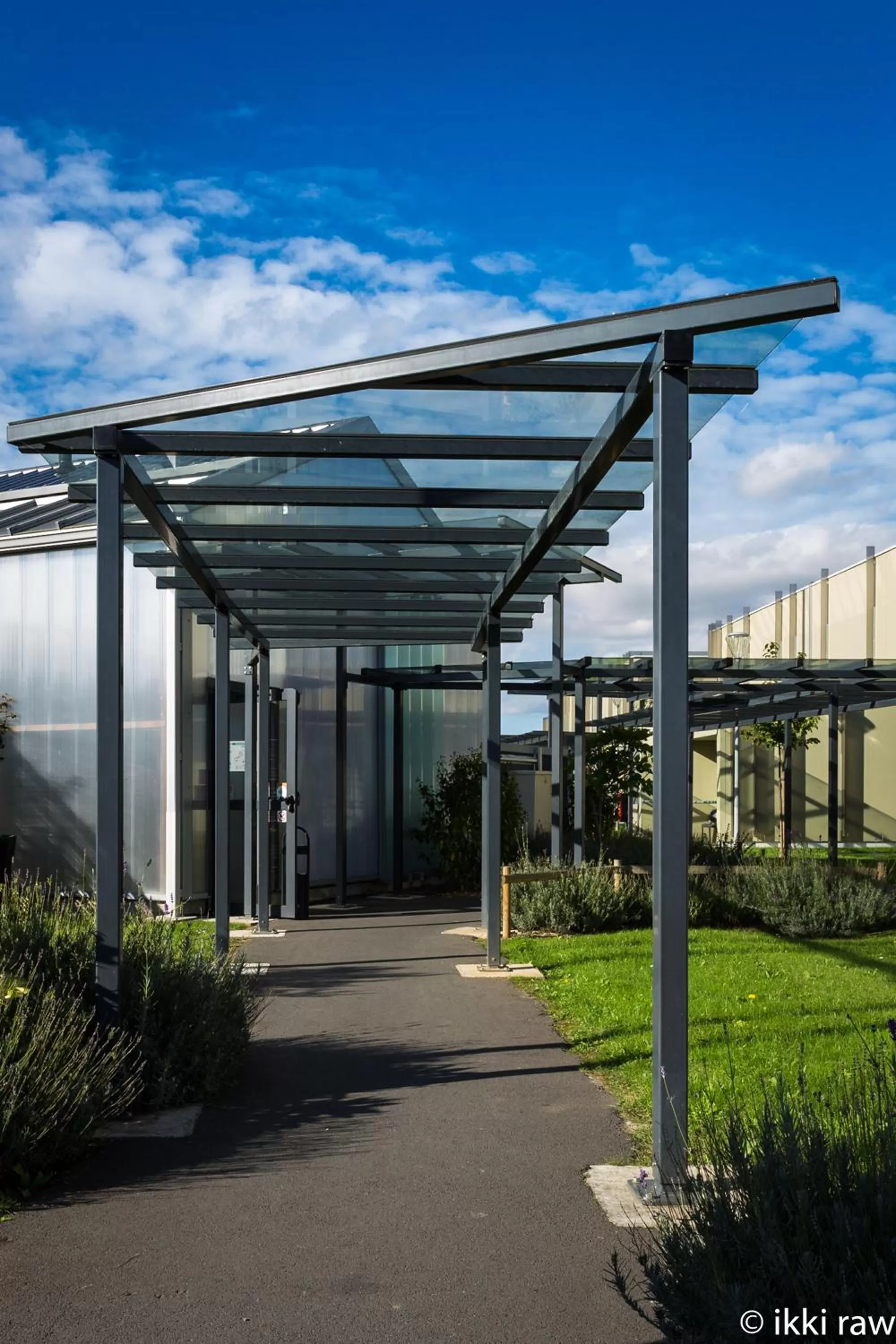 Patio in Hotel Libera Caen Colombelles