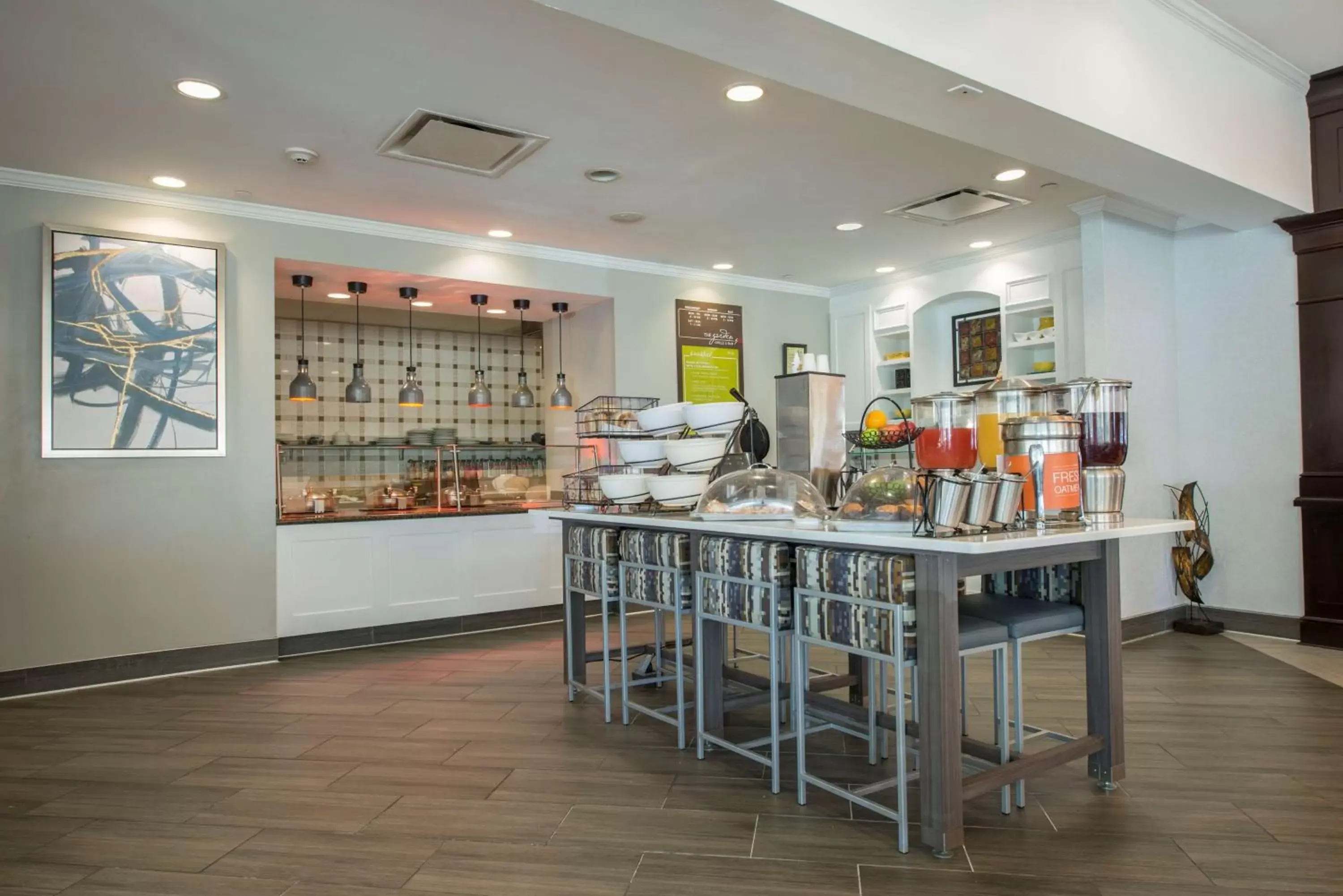 Dining area, Restaurant/Places to Eat in Hilton Garden Inn Findlay