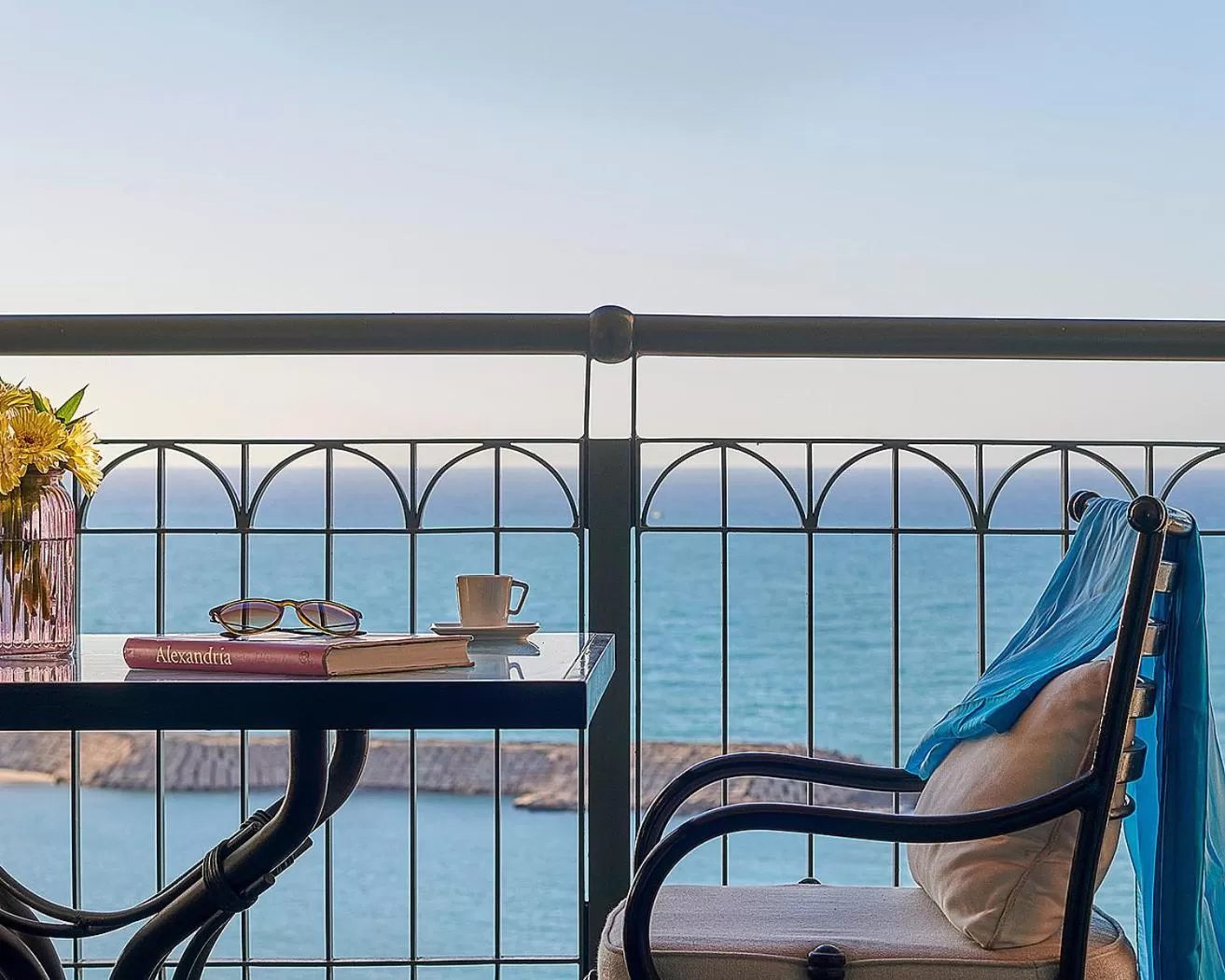 Balcony/Terrace in Four Seasons Hotel Alexandria At San Stefano