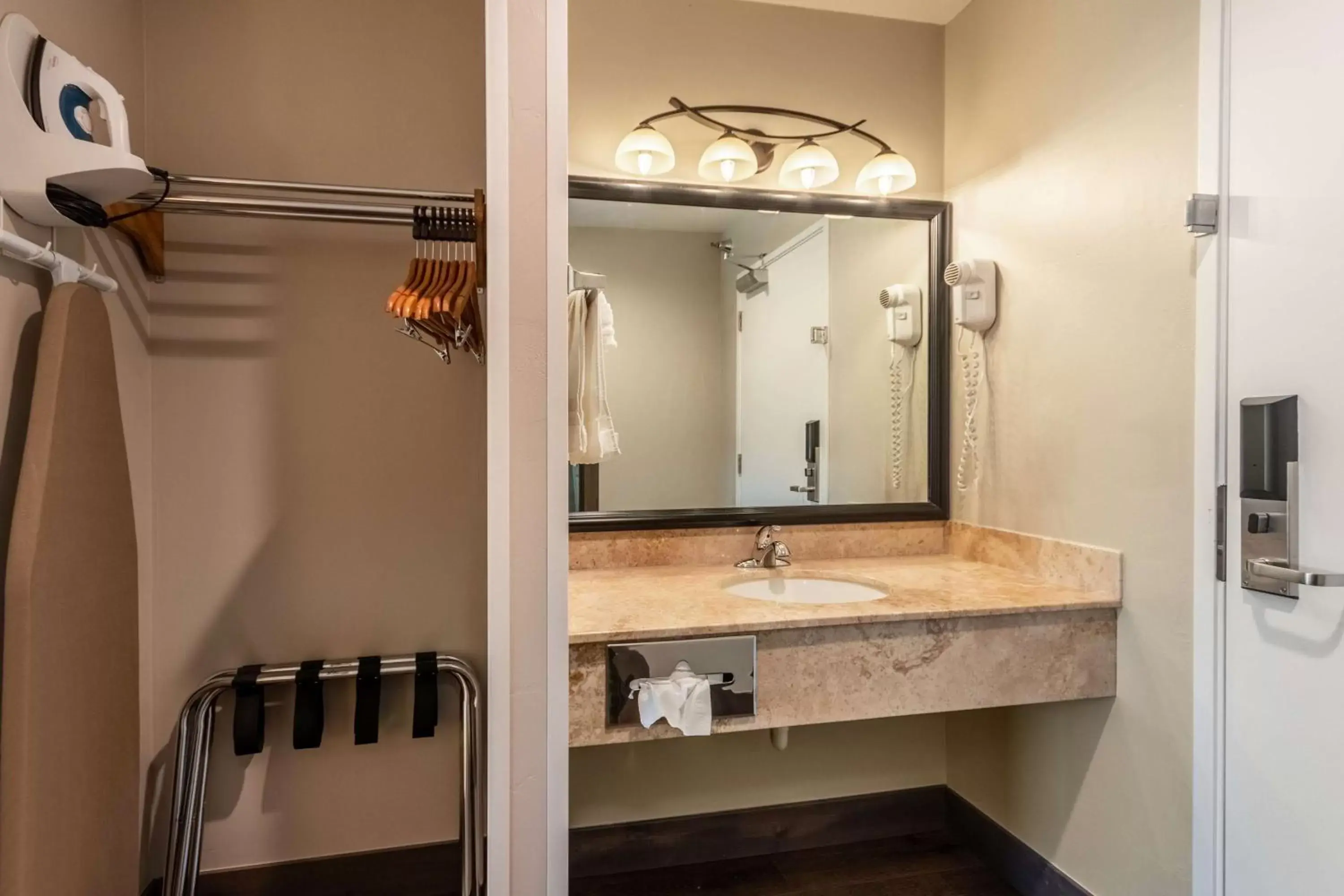 Bathroom in SureStay Plus Hotel by Best Western Rexburg